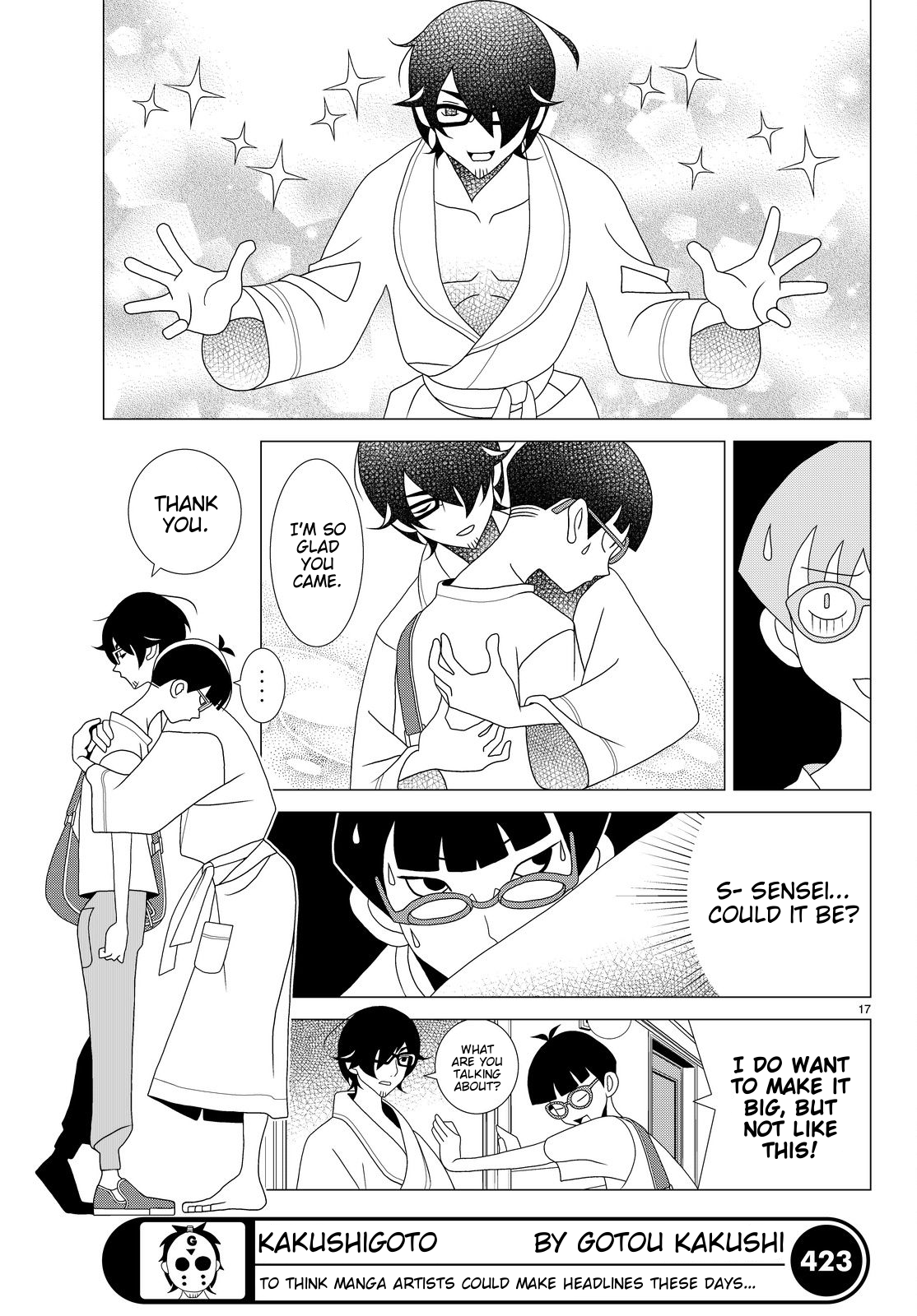 Kakushigoto Chapter 52 page 4 - Chapter 52: Mikkaishi