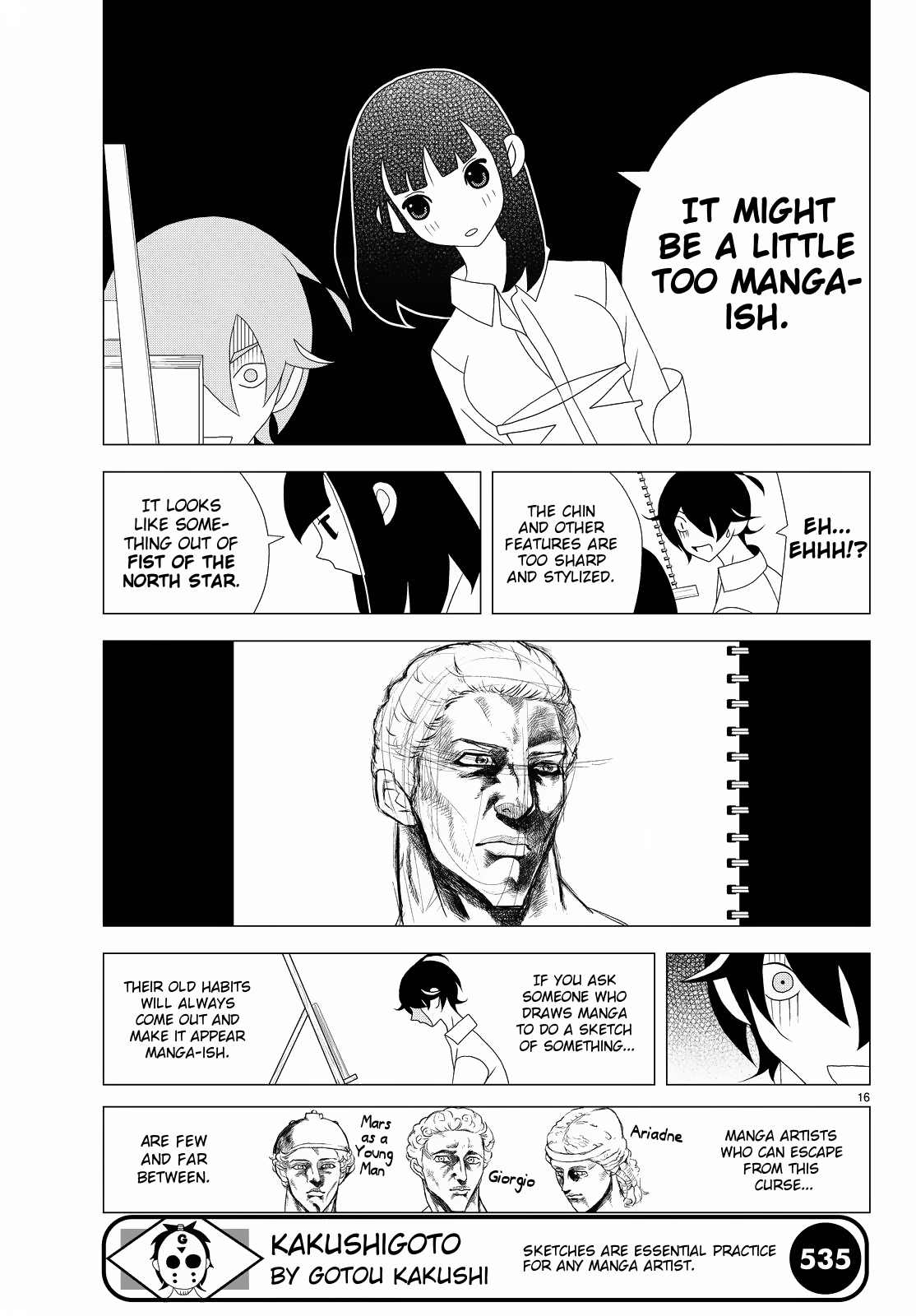 Kakushigoto Chapter 59 page 7 - Chapter 59: Kansatsu Kyoushitsu