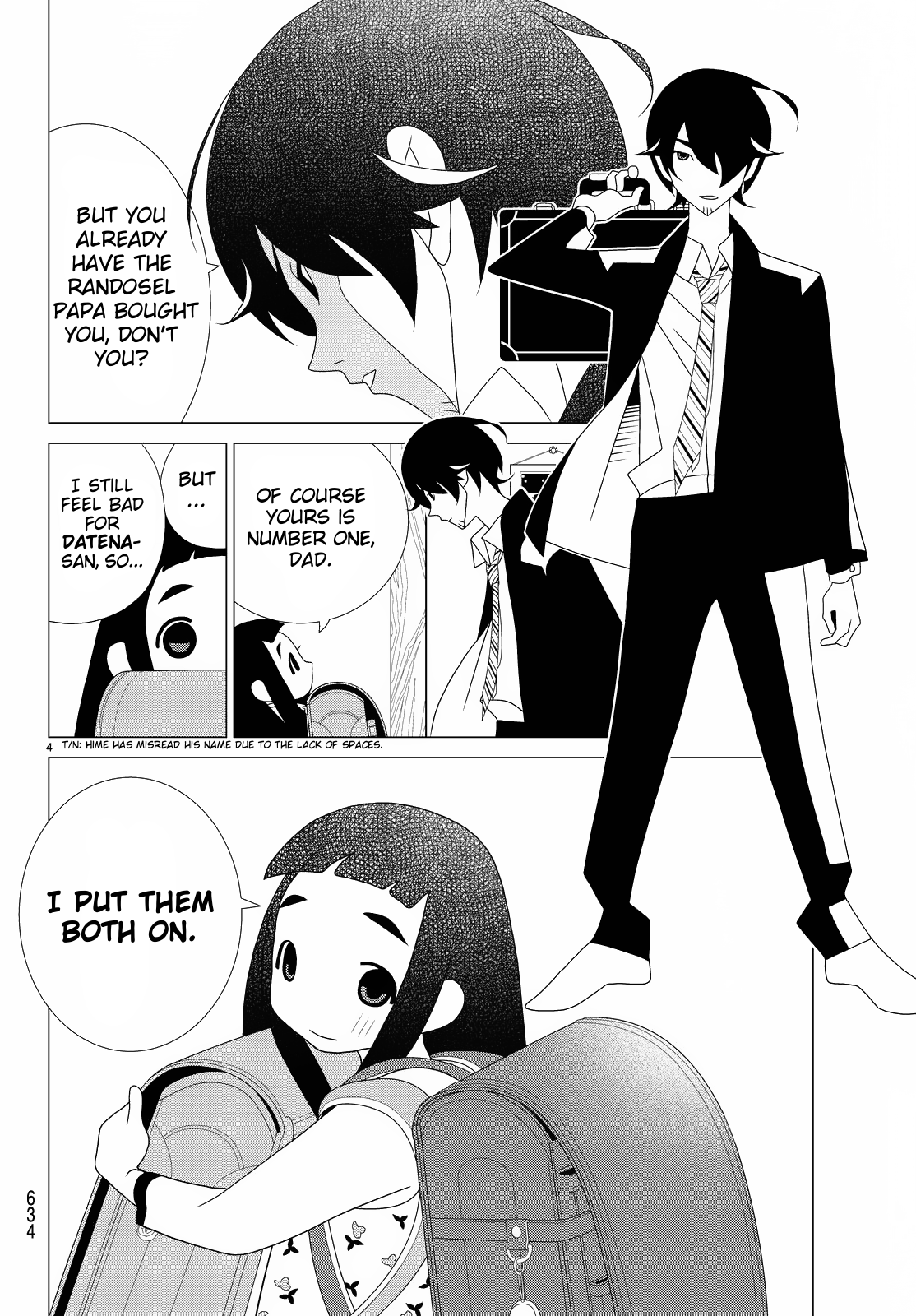 Kakushigoto Chapter 62 page 4 - Chapter 62: School Randosel