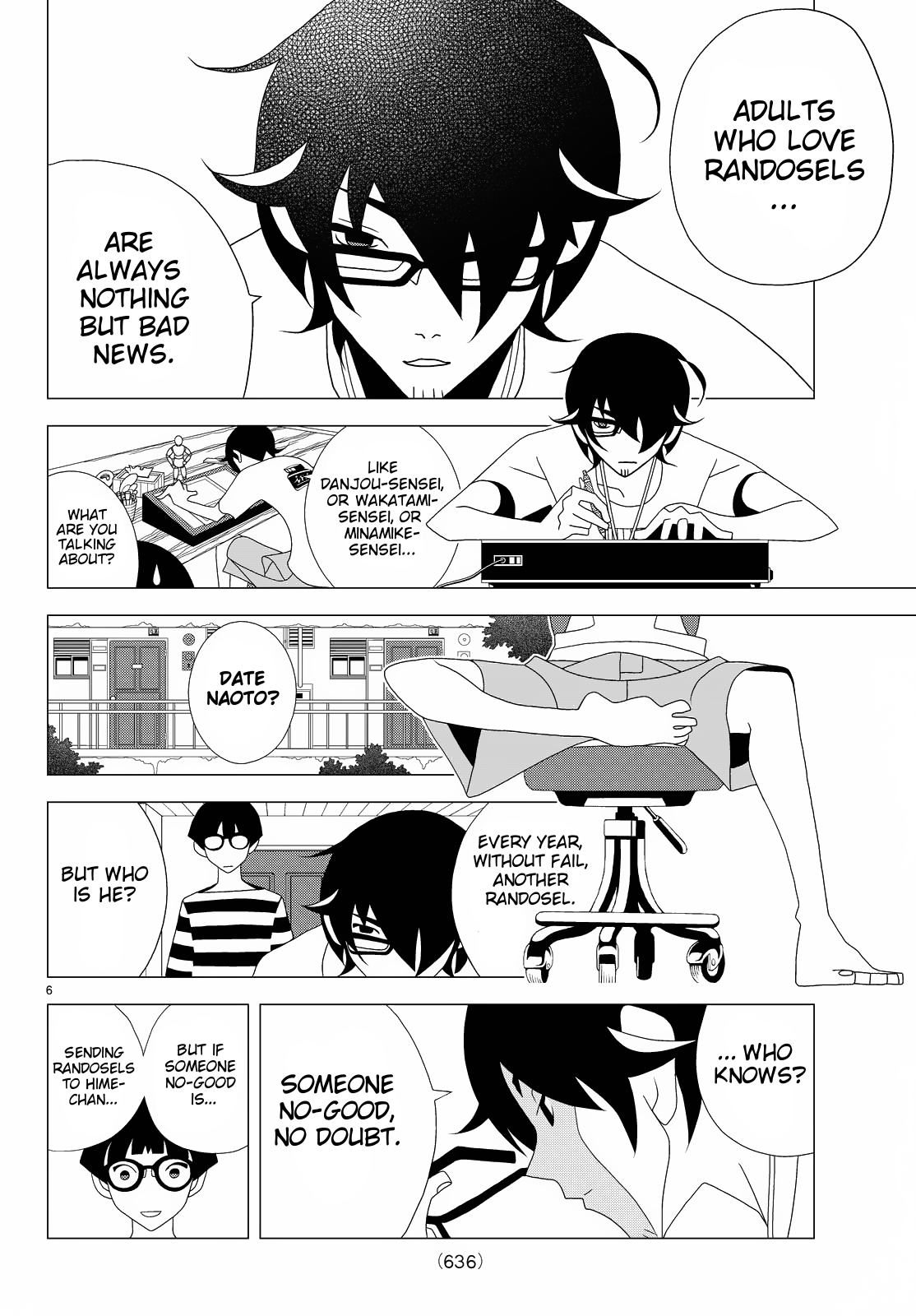 Kakushigoto Chapter 62 page 6 - Chapter 62: School Randosel
