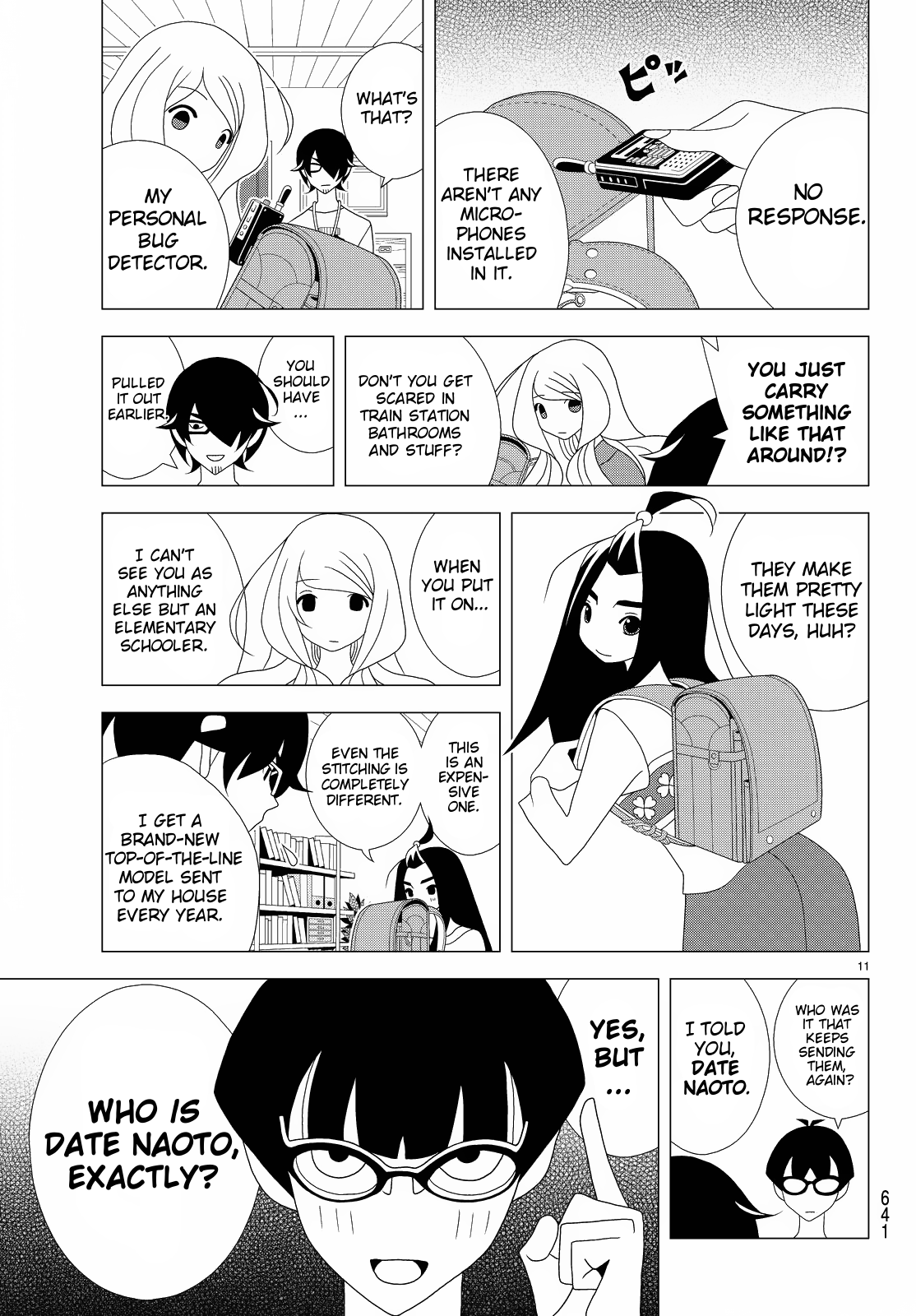 Kakushigoto Chapter 63 page 3 - Chapter 63: Kakushi-sama Wa Touchouki Wo Sagashiteiru