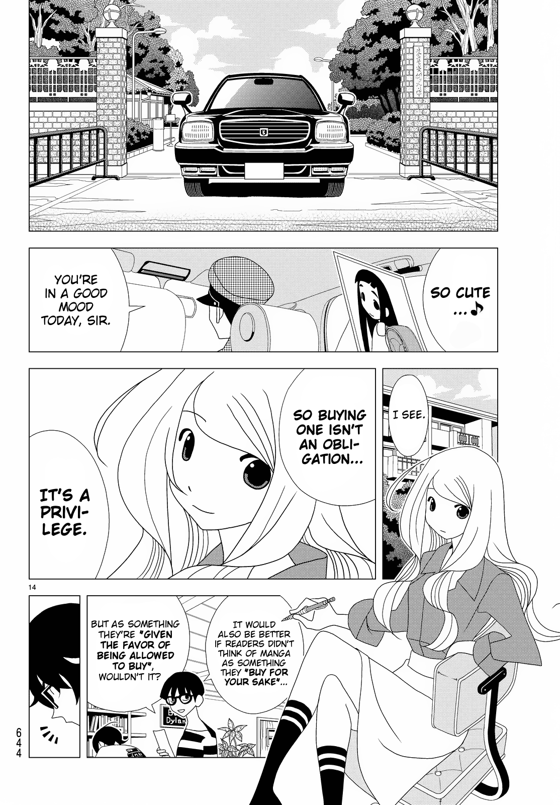 Kakushigoto Chapter 63 page 6 - Chapter 63: Kakushi-sama Wa Touchouki Wo Sagashiteiru