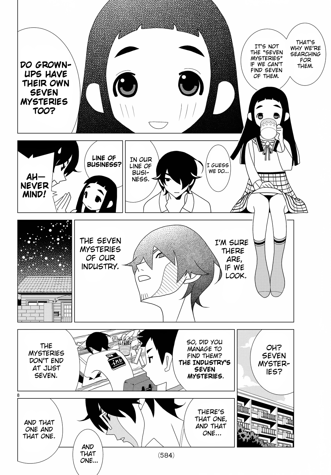 Kakushigoto Chapter 72 page 2 - Chapter 72: Nanatsu no Kitaizai