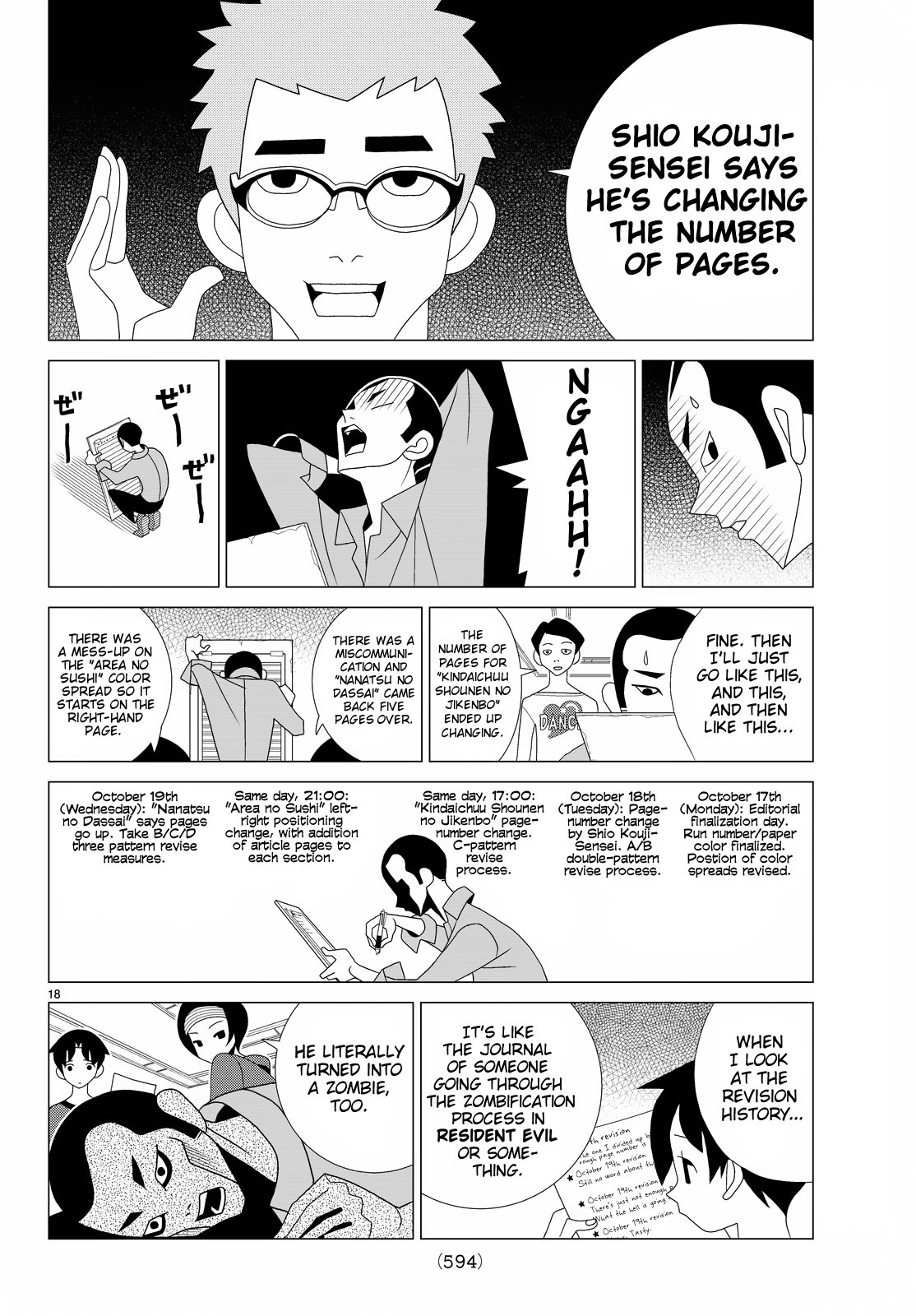 Kakushigoto Chapter 74 page 4 - Chapter 74: Nanairo Inku