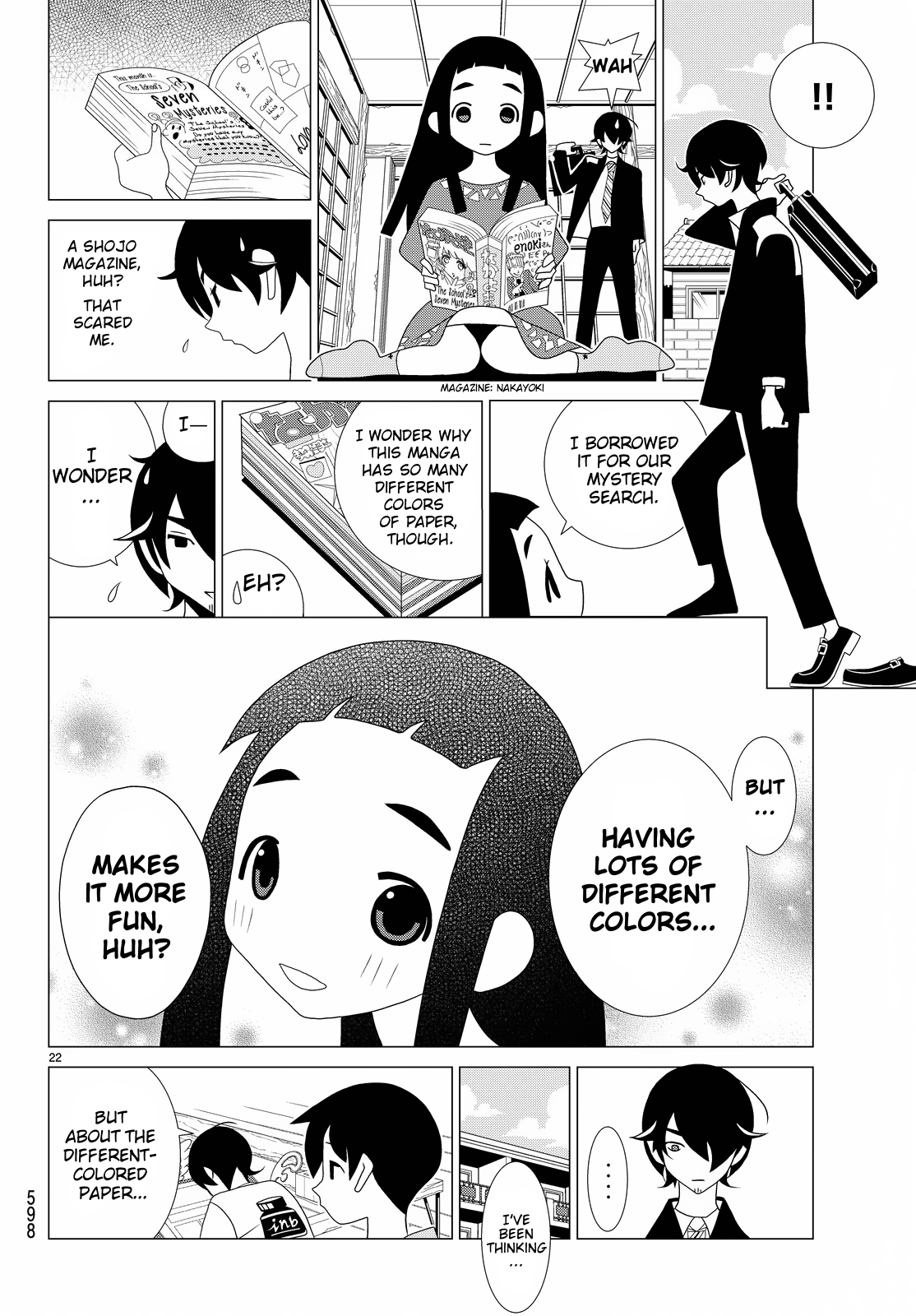 Kakushigoto Chapter 74 page 8 - Chapter 74: Nanairo Inku