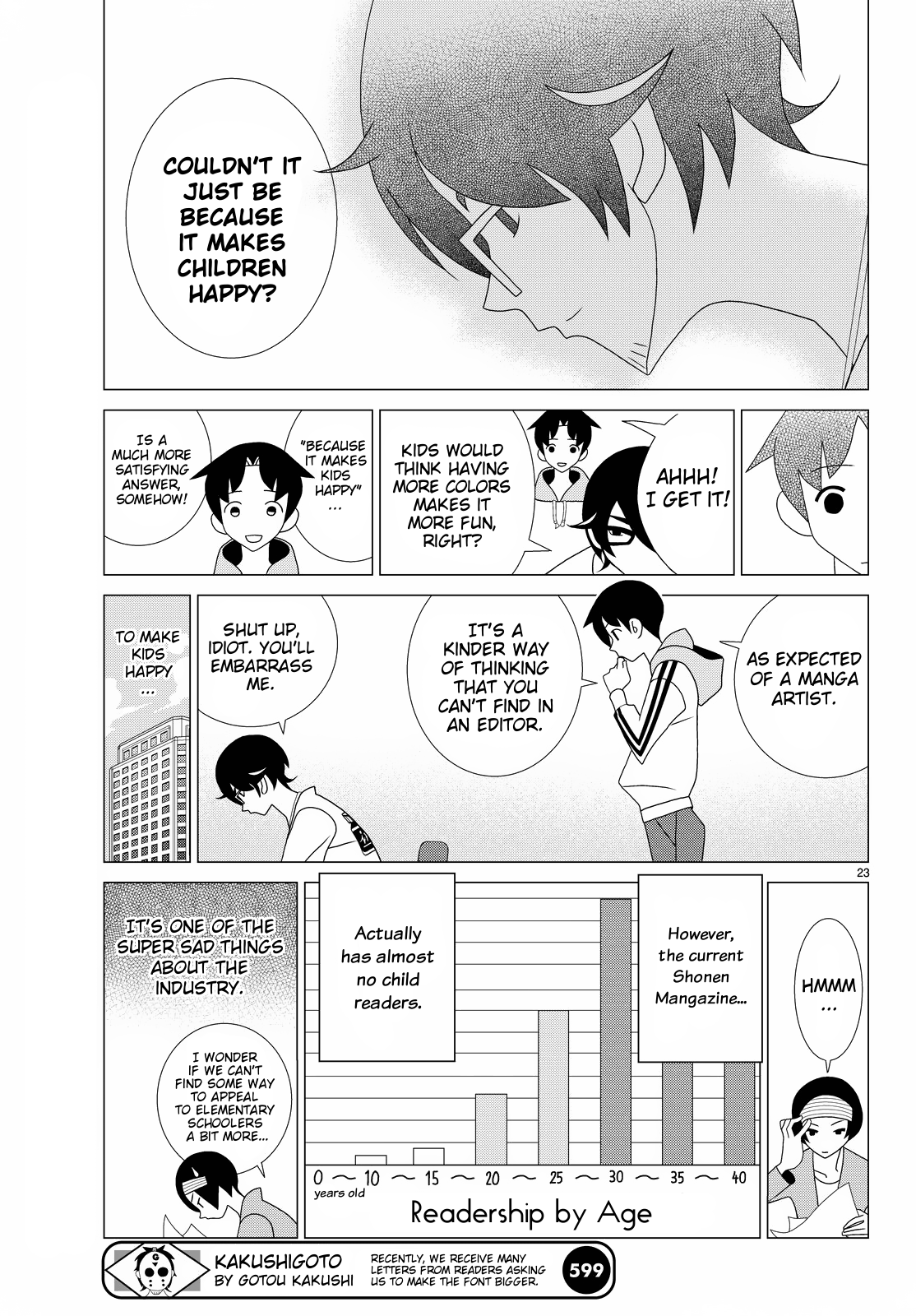 Kakushigoto Chapter 74 page 9 - Chapter 74: Nanairo Inku