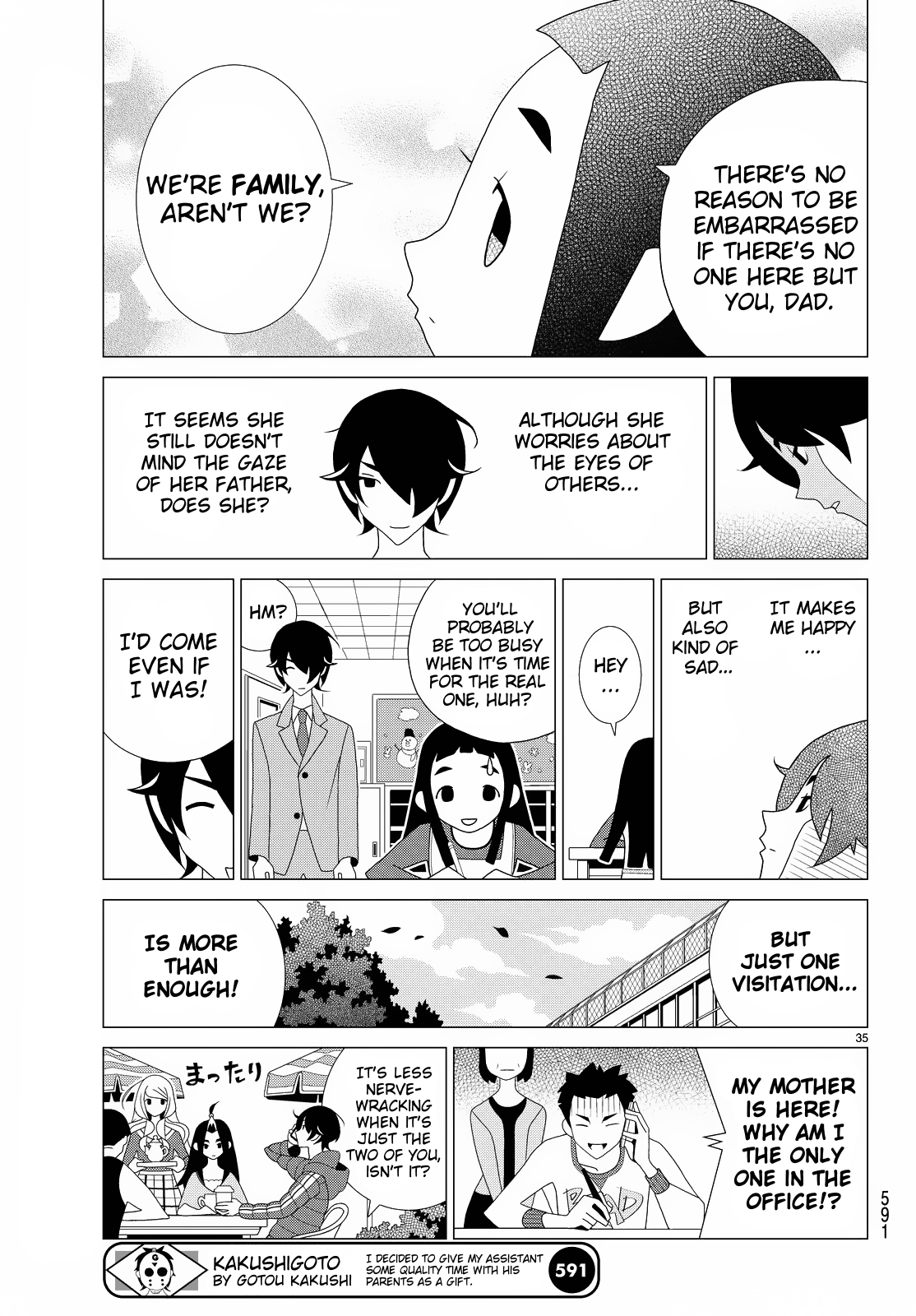 Kakushigoto Chapter 81 page 6 - Chapter 81: Hatsunetsu To Toroba