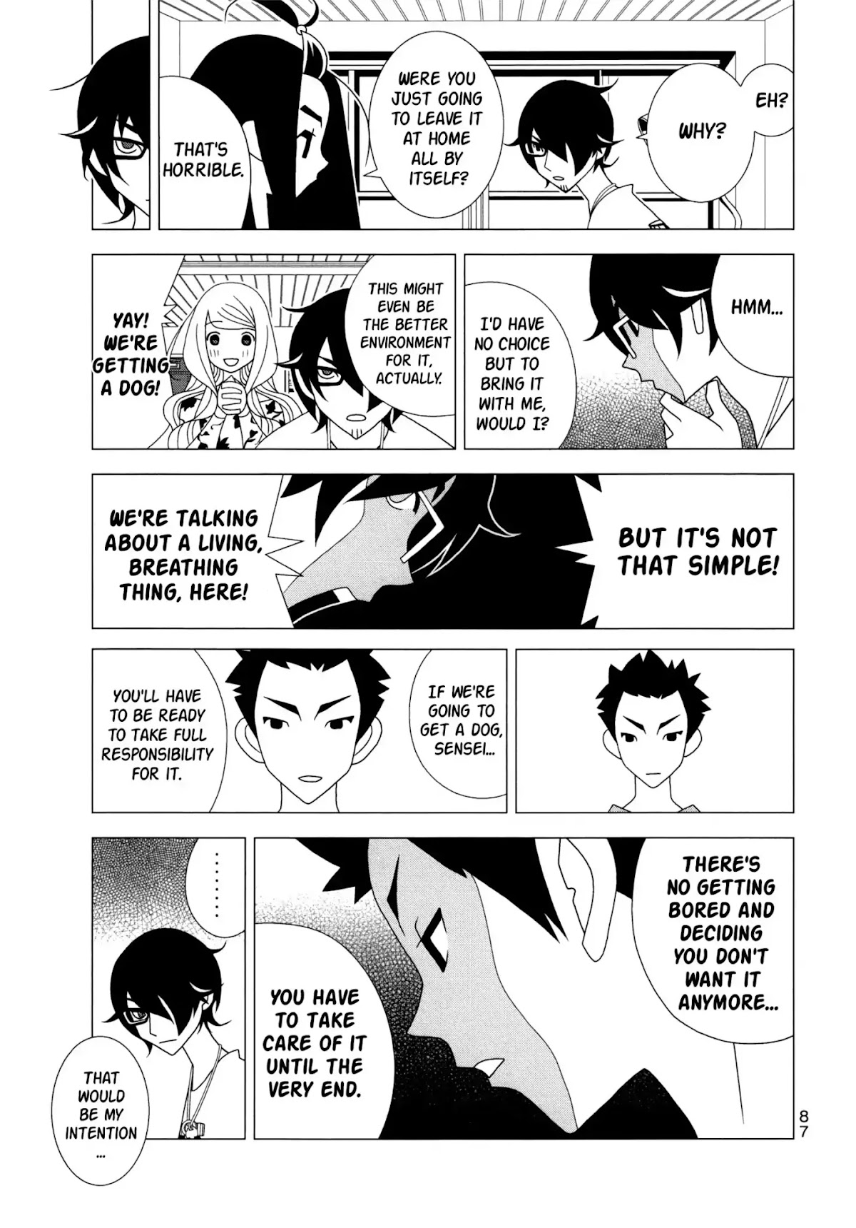 Kakushigoto Chapter 87 page 7 - Chapter 87: Inu Hoshiki