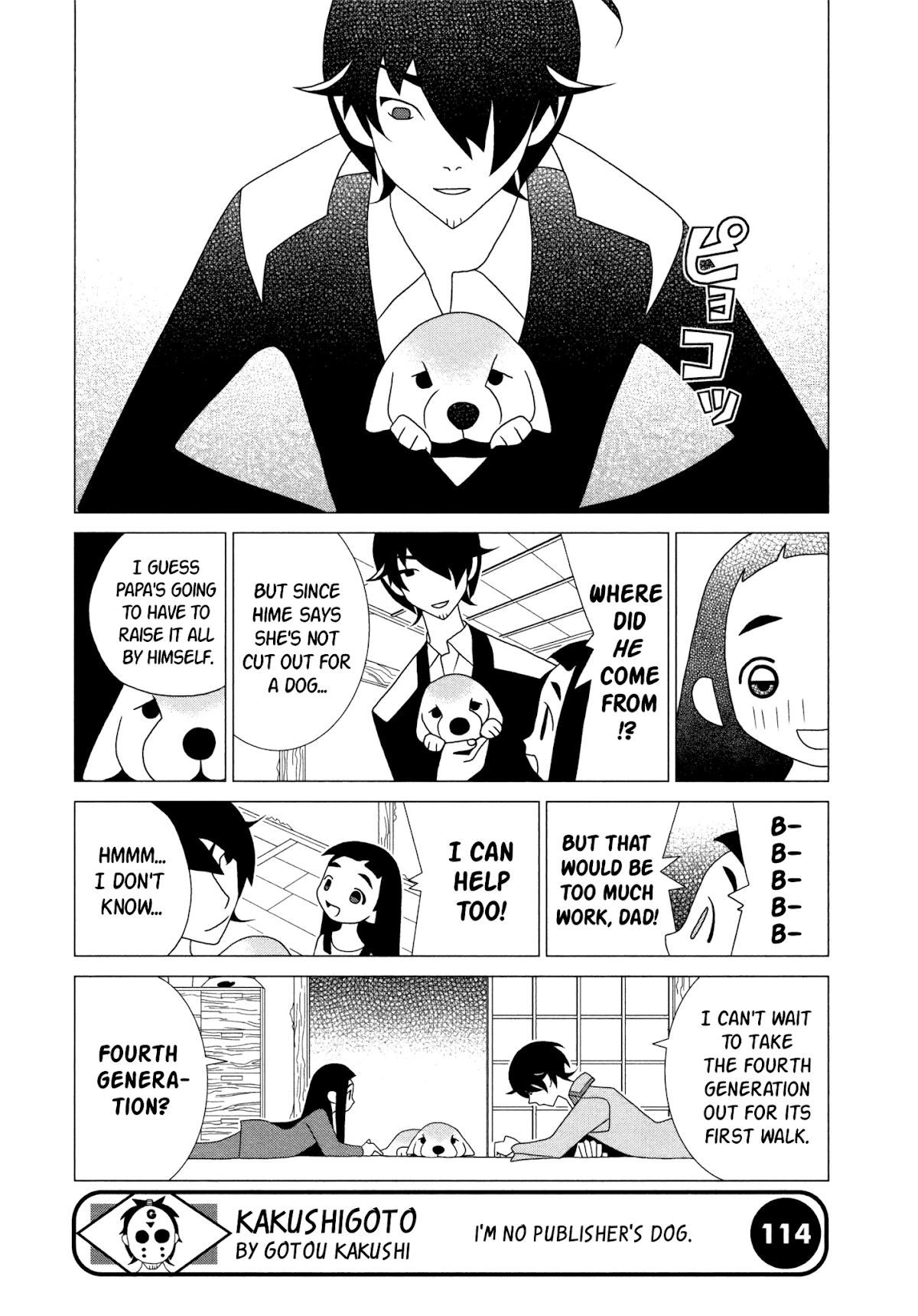 Kakushigoto Chapter 90 page 10 - Chapter 90: Yakusoku no Retriever Land