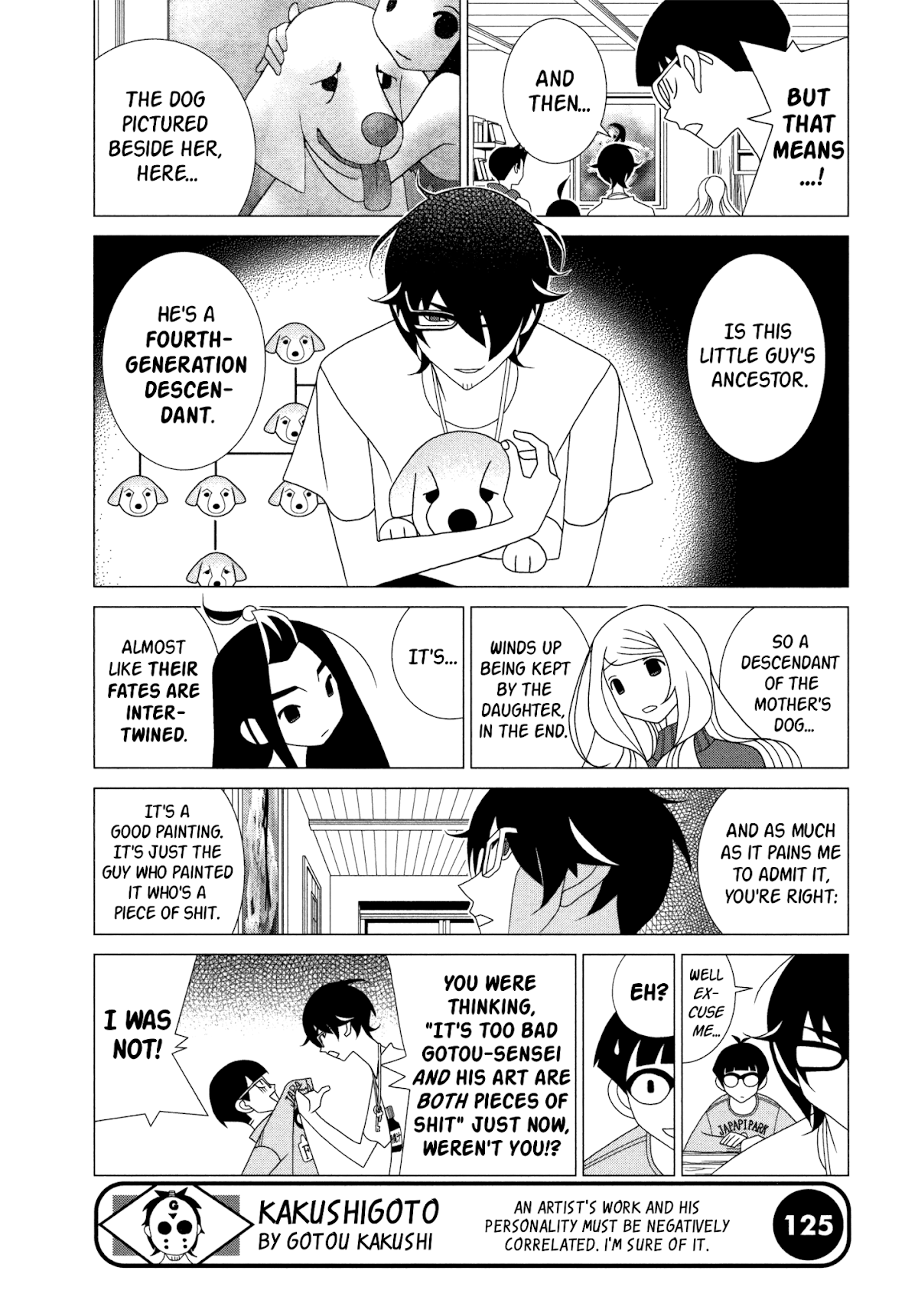 Kakushigoto Chapter 91 page 7 - Chapter 91: Boshi Wo Tsugu Mono