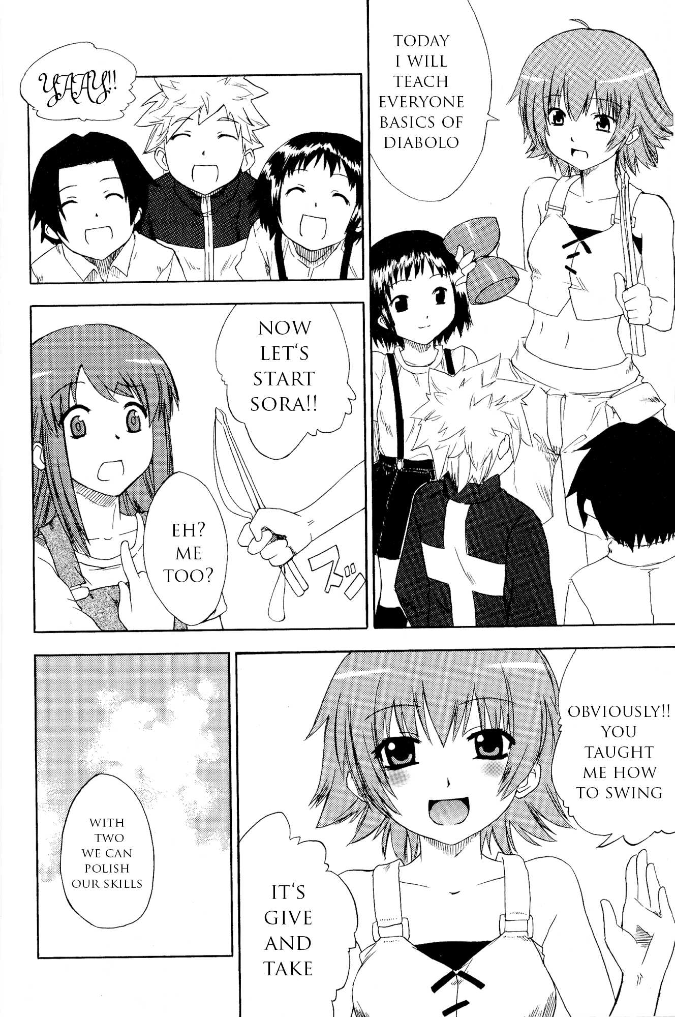 Kaleido Star Comic Anthology Chapter 10 page 3 - Chapter 10: Rosetta's amazing goal
