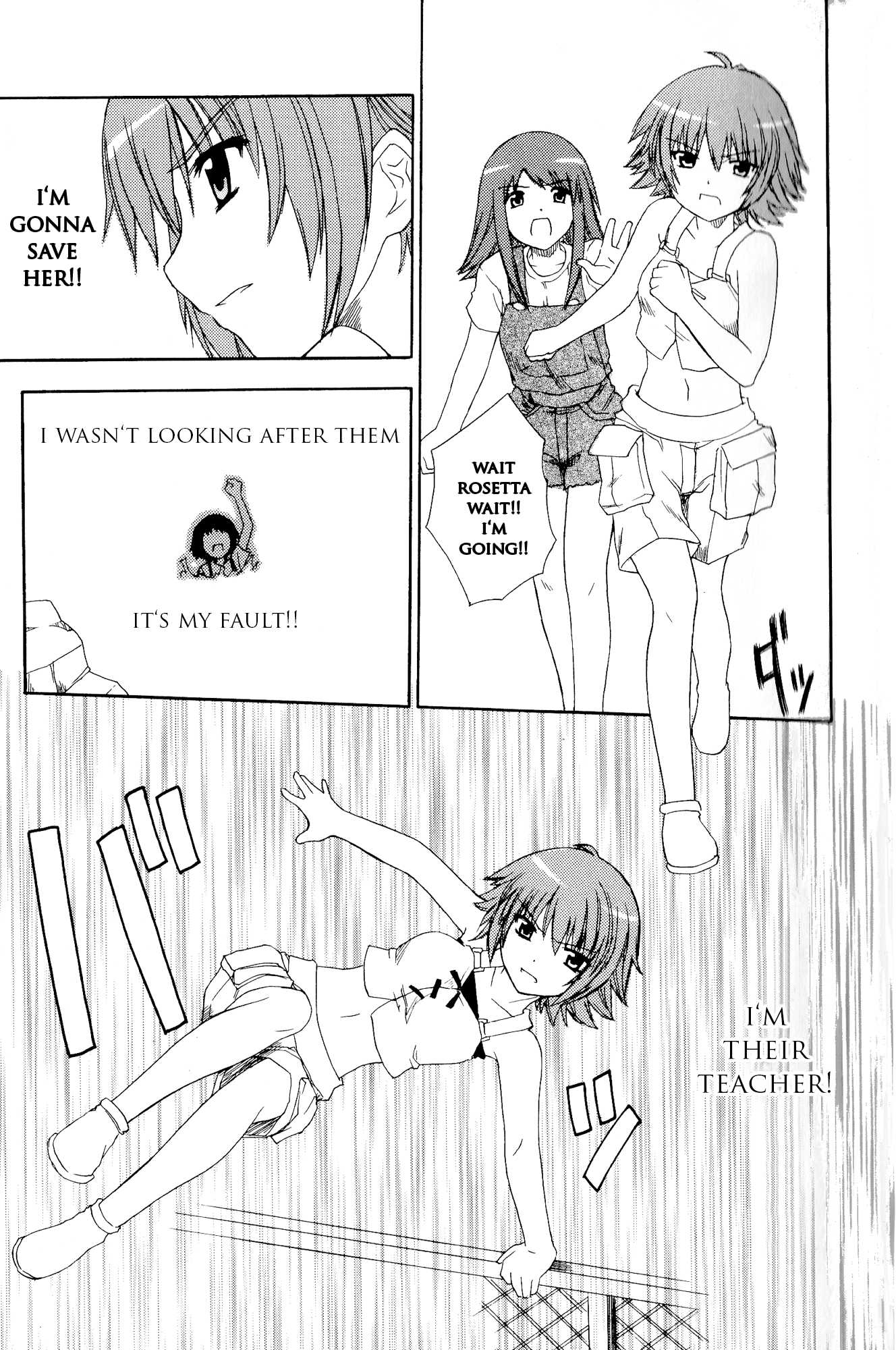 Kaleido Star Comic Anthology Chapter 10 page 8 - Chapter 10: Rosetta's amazing goal