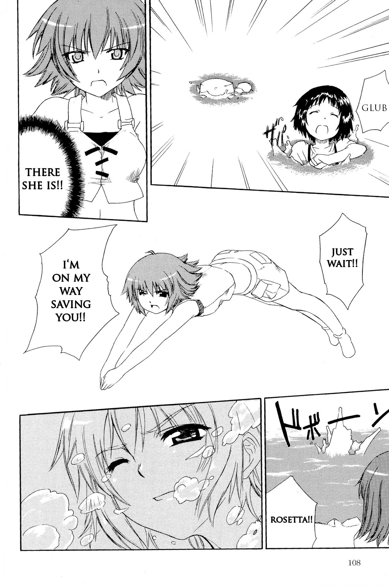 Kaleido Star Comic Anthology Chapter 10 page 9 - Chapter 10: Rosetta's amazing goal