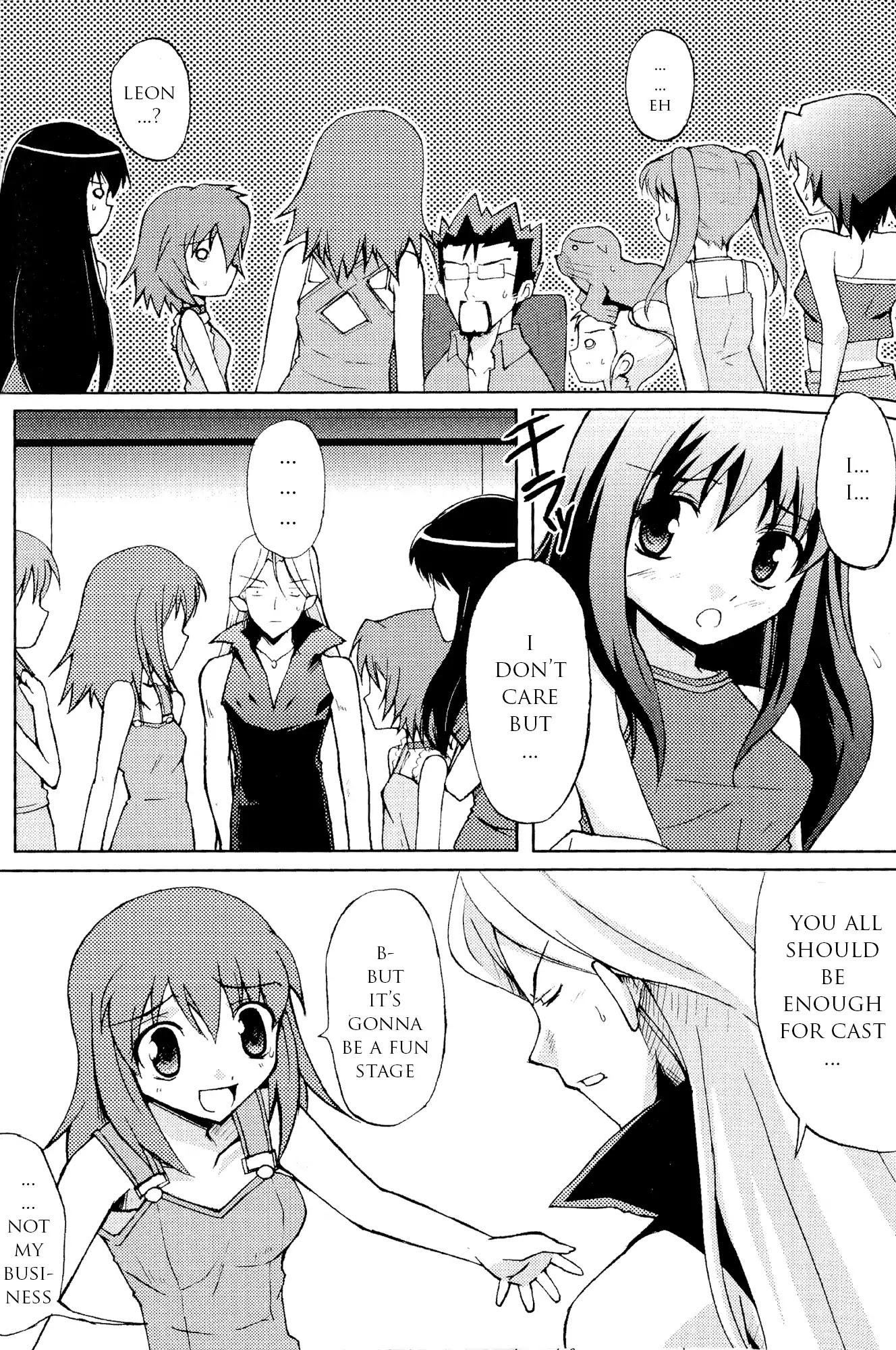 Kaleido Star Comic Anthology Chapter 11 page 3 - Chapter 11: New amazing masked star