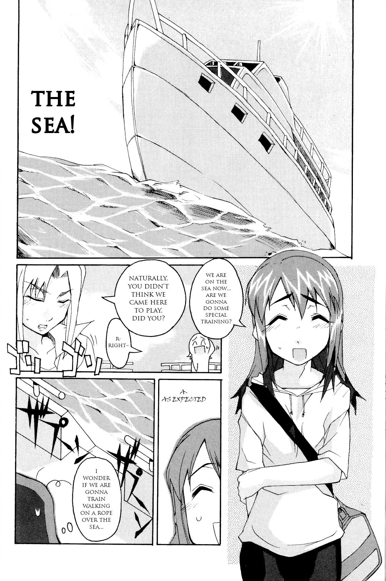 Kaleido Star Comic Anthology Chapter 15 page 5 - Chapter 15: Amazing sea demon!