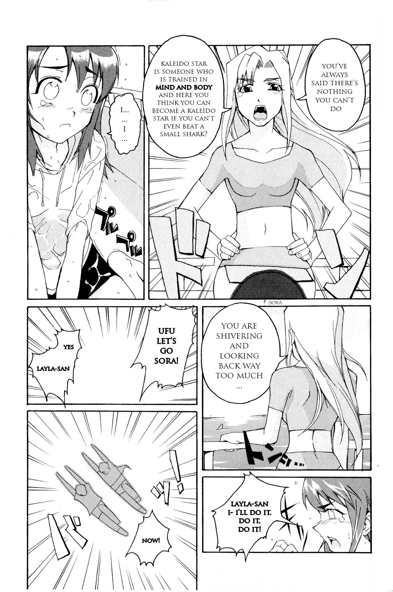 Kaleido Star Comic Anthology Chapter 15 page 8 - Chapter 15: Amazing sea demon!