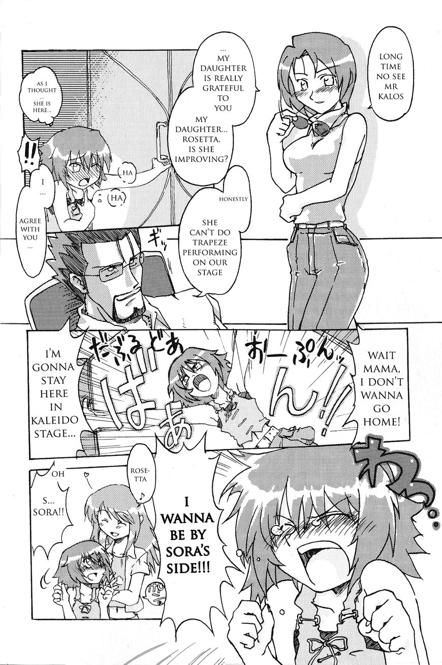 Kaleido Star Comic Anthology Chapter 4 page 10 - Chapter 4: Rosetta’s amazing birthday