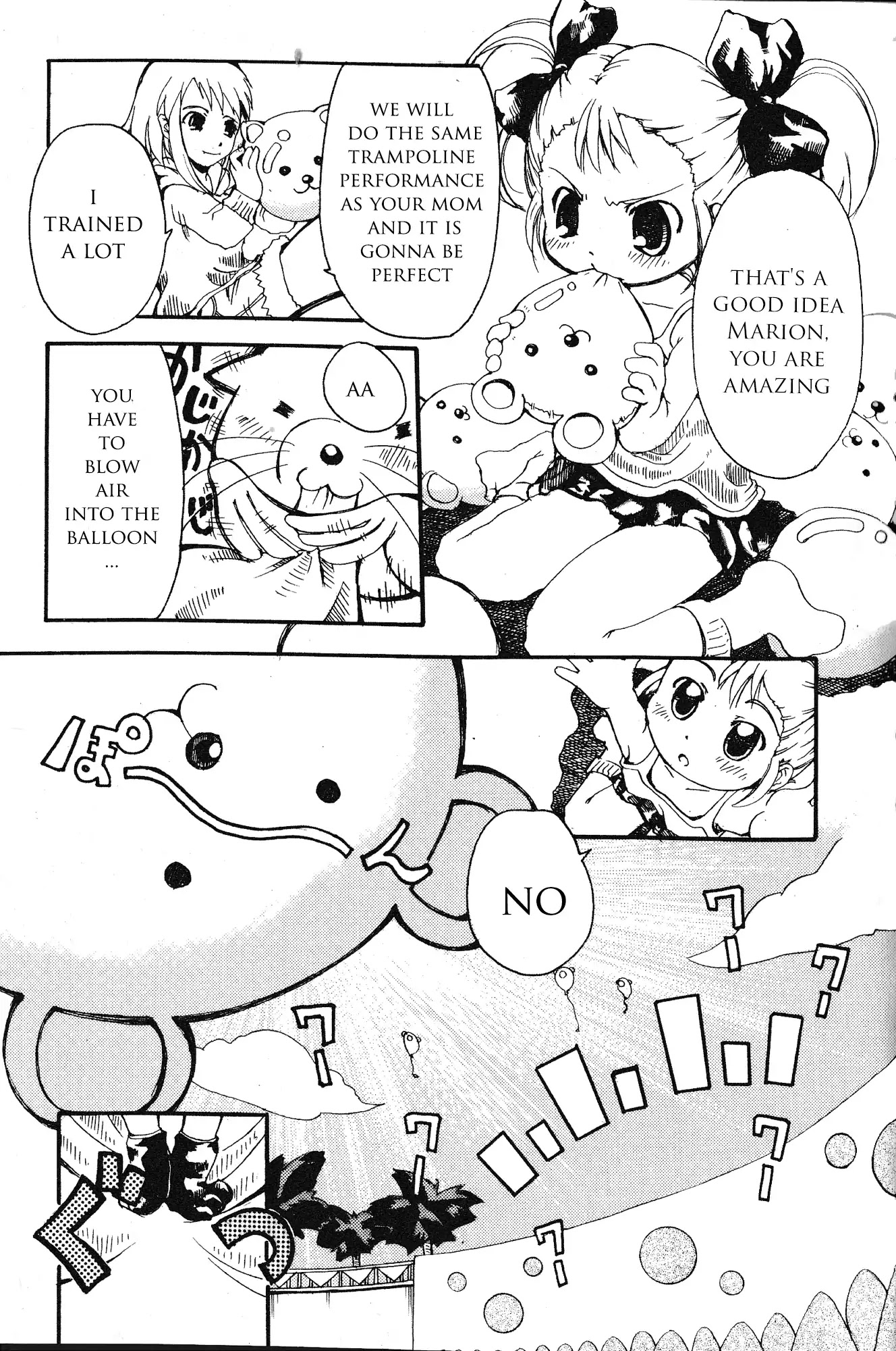 Kaleido Star Comic Anthology Chapter 6 page 3 - Chapter 6: Jonathan’s Amazing Balloons