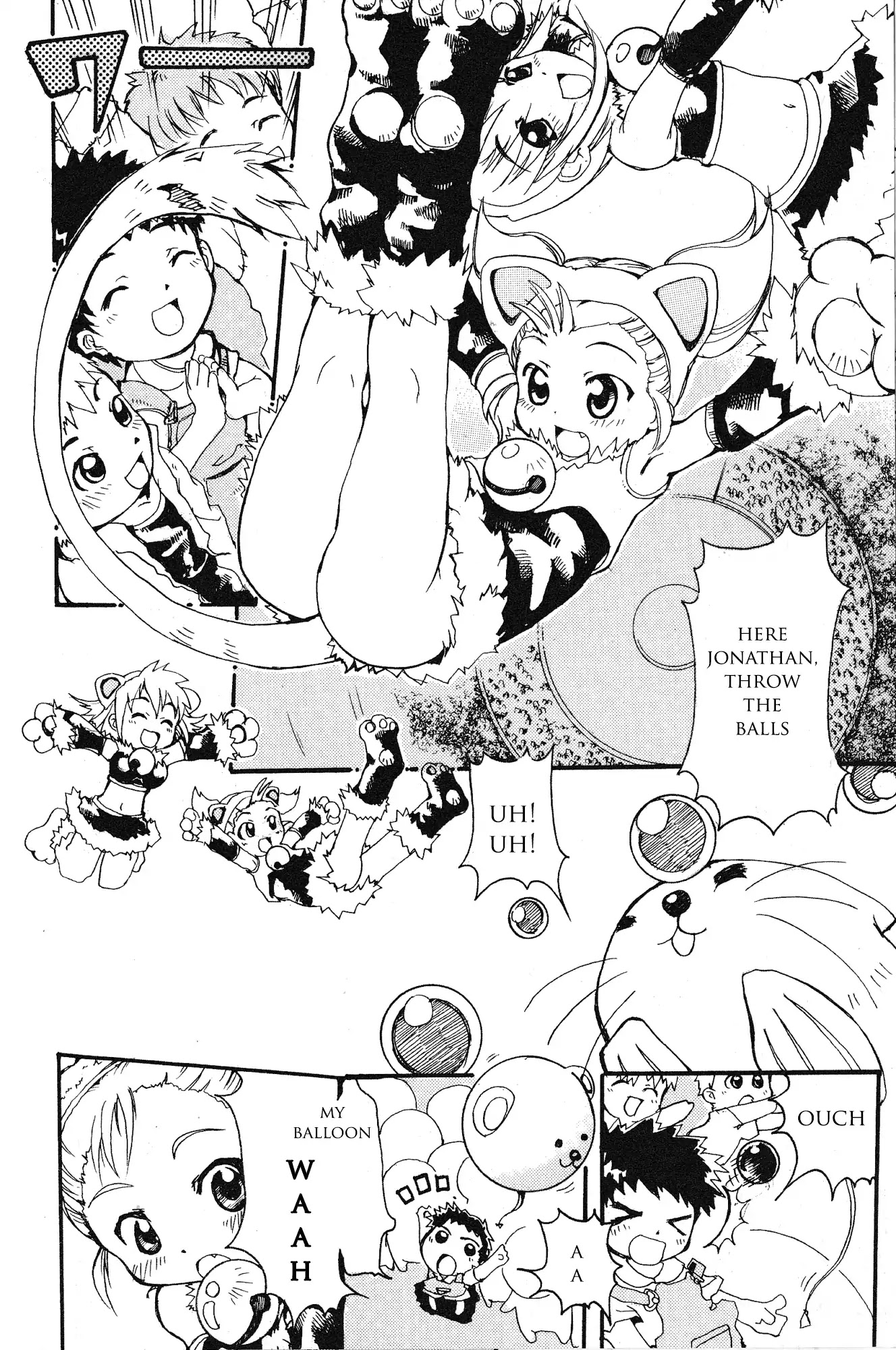 Kaleido Star Comic Anthology Chapter 6 page 4 - Chapter 6: Jonathan’s Amazing Balloons