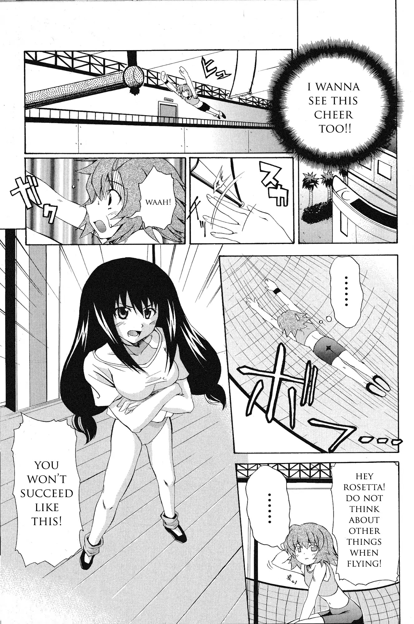 Kaleido Star Comic Anthology Chapter 7 page 4 - Chapter 7: Go to amazing tomorrow
