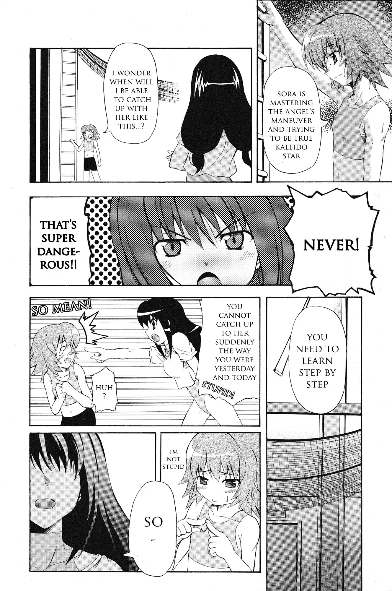 Kaleido Star Comic Anthology Chapter 7 page 5 - Chapter 7: Go to amazing tomorrow