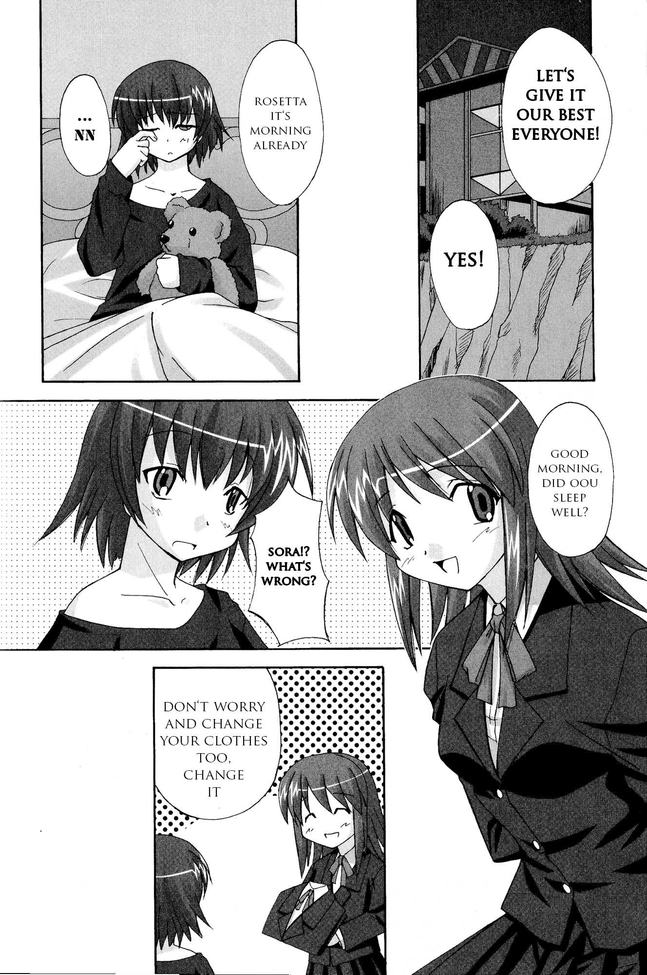 Kaleido Star Comic Anthology Chapter 9 page 5 - Chapter 9: Rosetta's amazing school