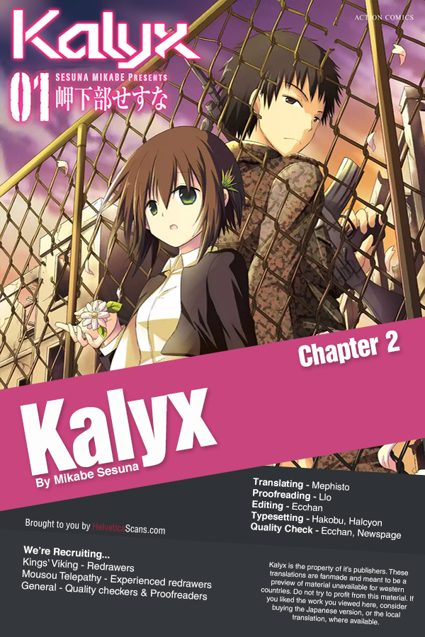 Kalyx Chapter 2 page 1 - Chapter 2: Didn't They Tell You?