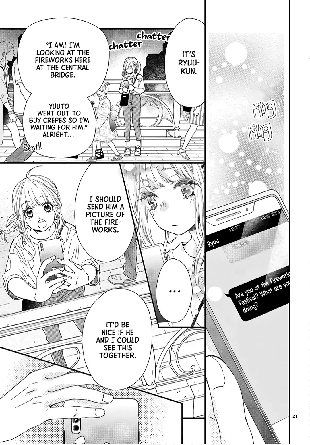 Kameba Kamu Hodo Amaku Naru Chapter 13 page 23 - Chapter 13
