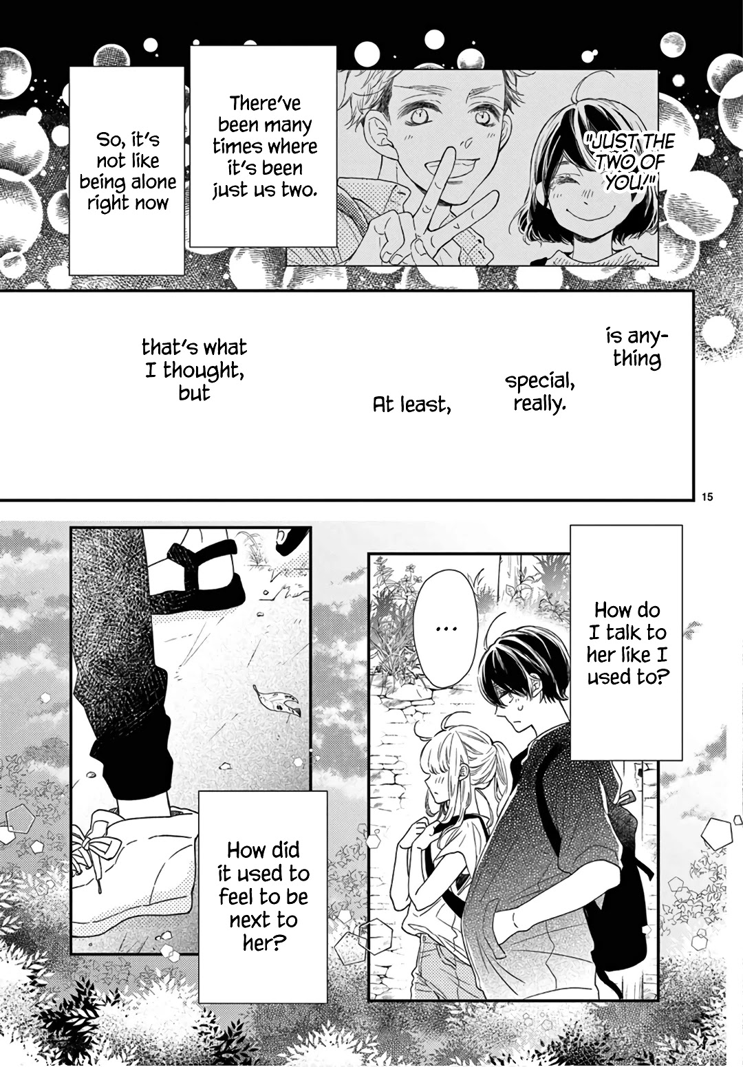 Kameba Kamu Hodo Amaku Naru Chapter 15 page 17 - Chapter 15