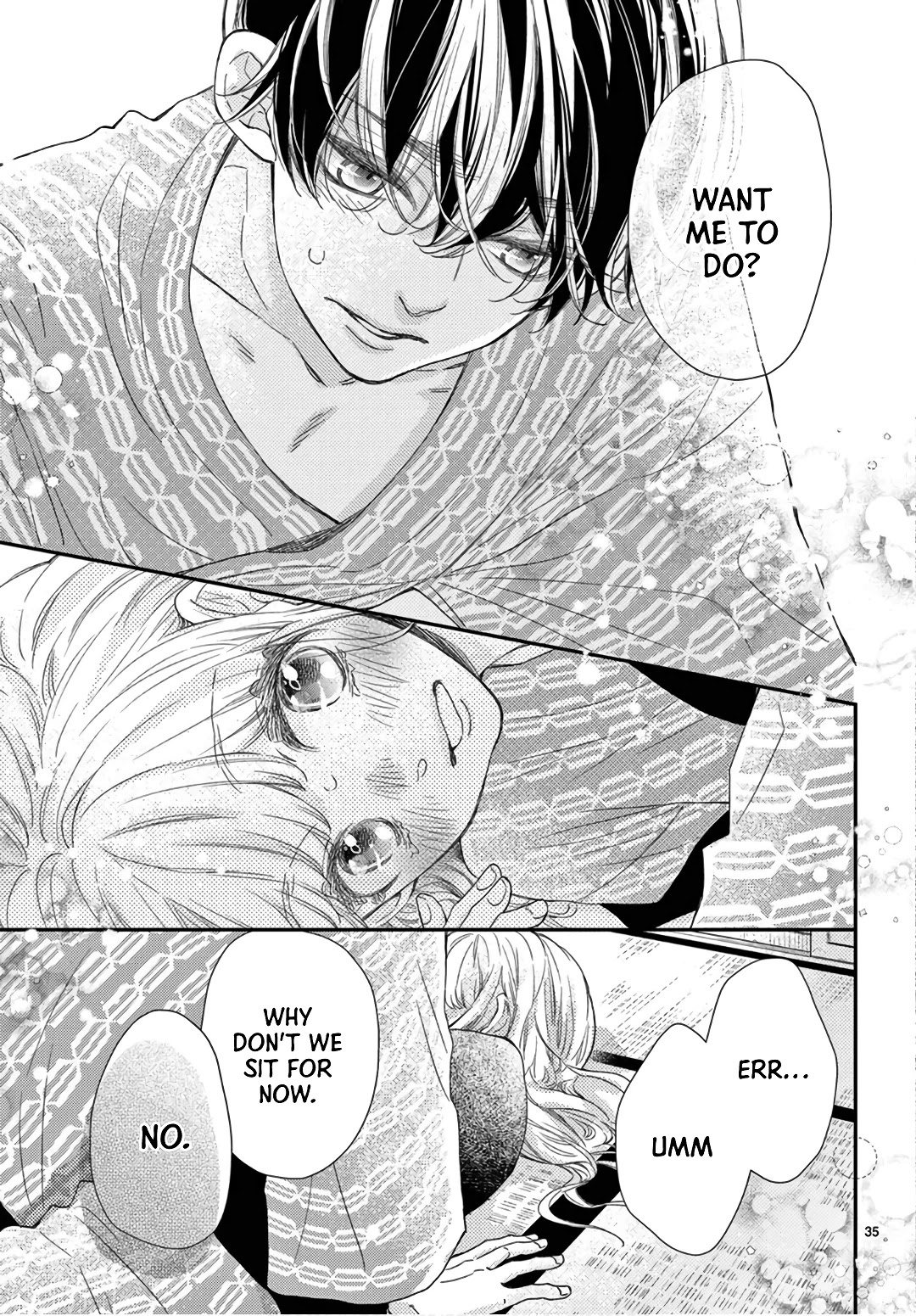 Kameba Kamu Hodo Amaku Naru Chapter 16 page 37 - Chapter 16