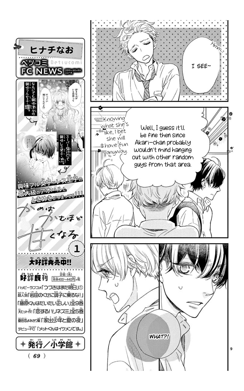 Kameba Kamu Hodo Amaku Naru Chapter 7 page 10 - Chapter 7