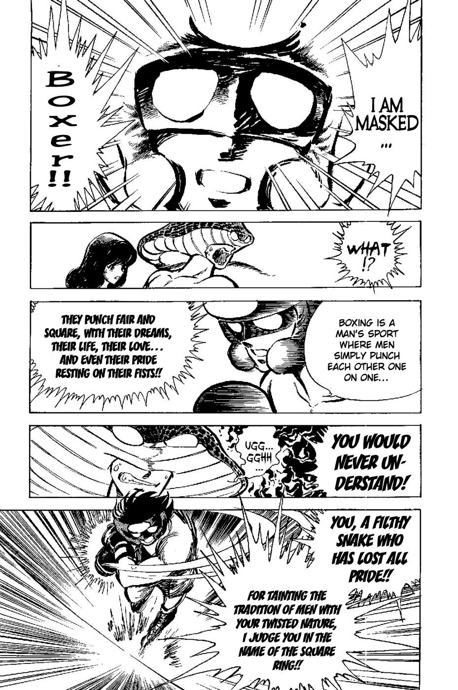 Kamen Boxer Chapter 1 page 18 - Chapter 1: The Birth of Masked Boxer!!