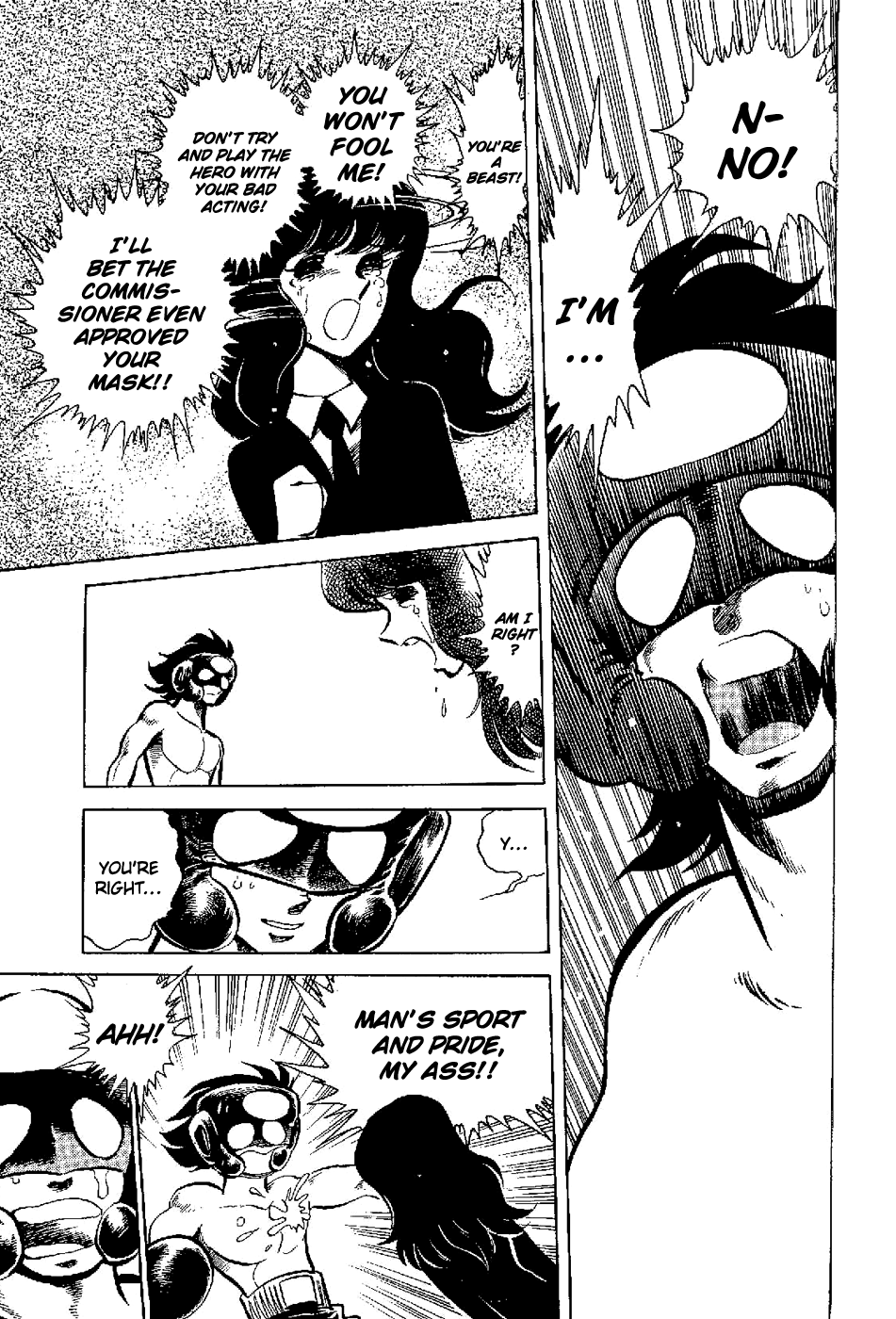 Kamen Boxer Chapter 1 page 21 - Chapter 1: The Birth of Masked Boxer!!