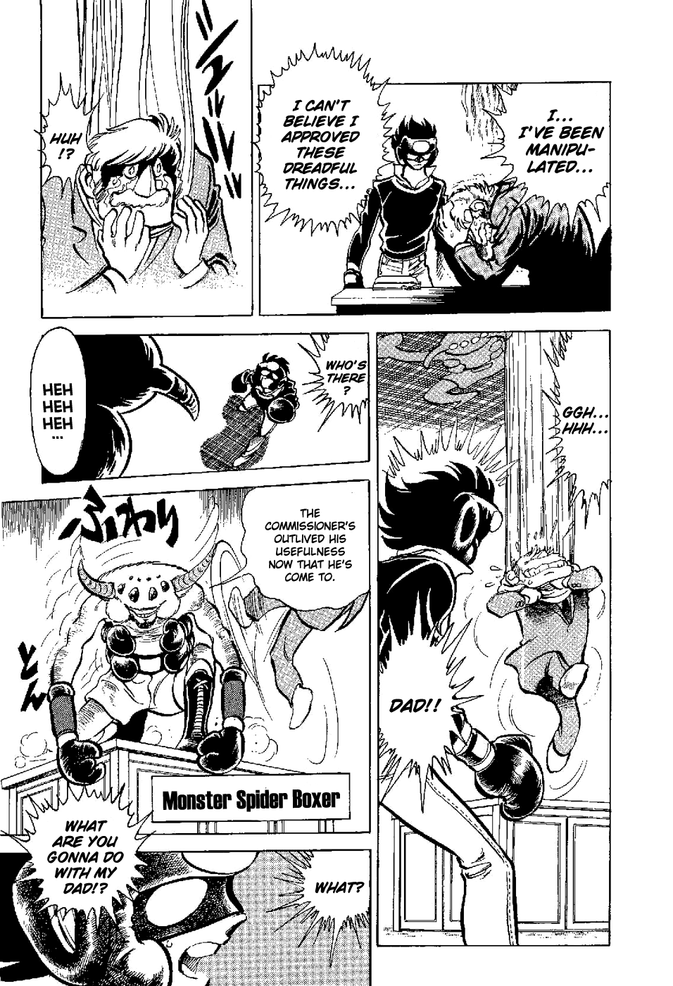 Kamen Boxer Chapter 1 page 27 - Chapter 1: The Birth of Masked Boxer!!
