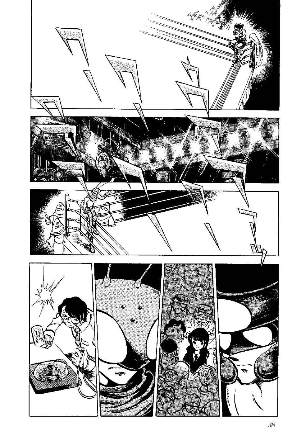 Kamen Boxer Chapter 1 page 34 - Chapter 1: The Birth of Masked Boxer!!