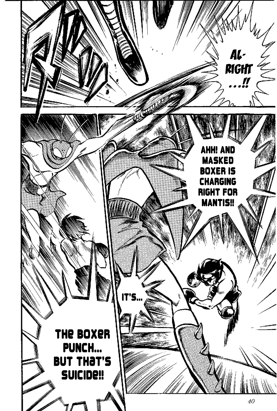 Kamen Boxer Chapter 1 page 36 - Chapter 1: The Birth of Masked Boxer!!