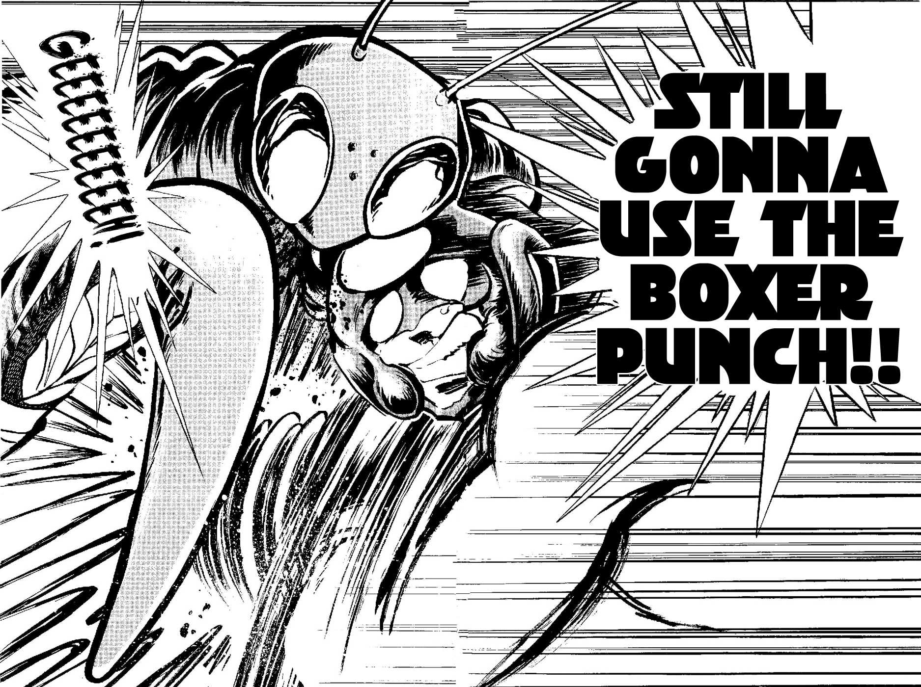 Kamen Boxer Chapter 1 page 38 - Chapter 1: The Birth of Masked Boxer!!