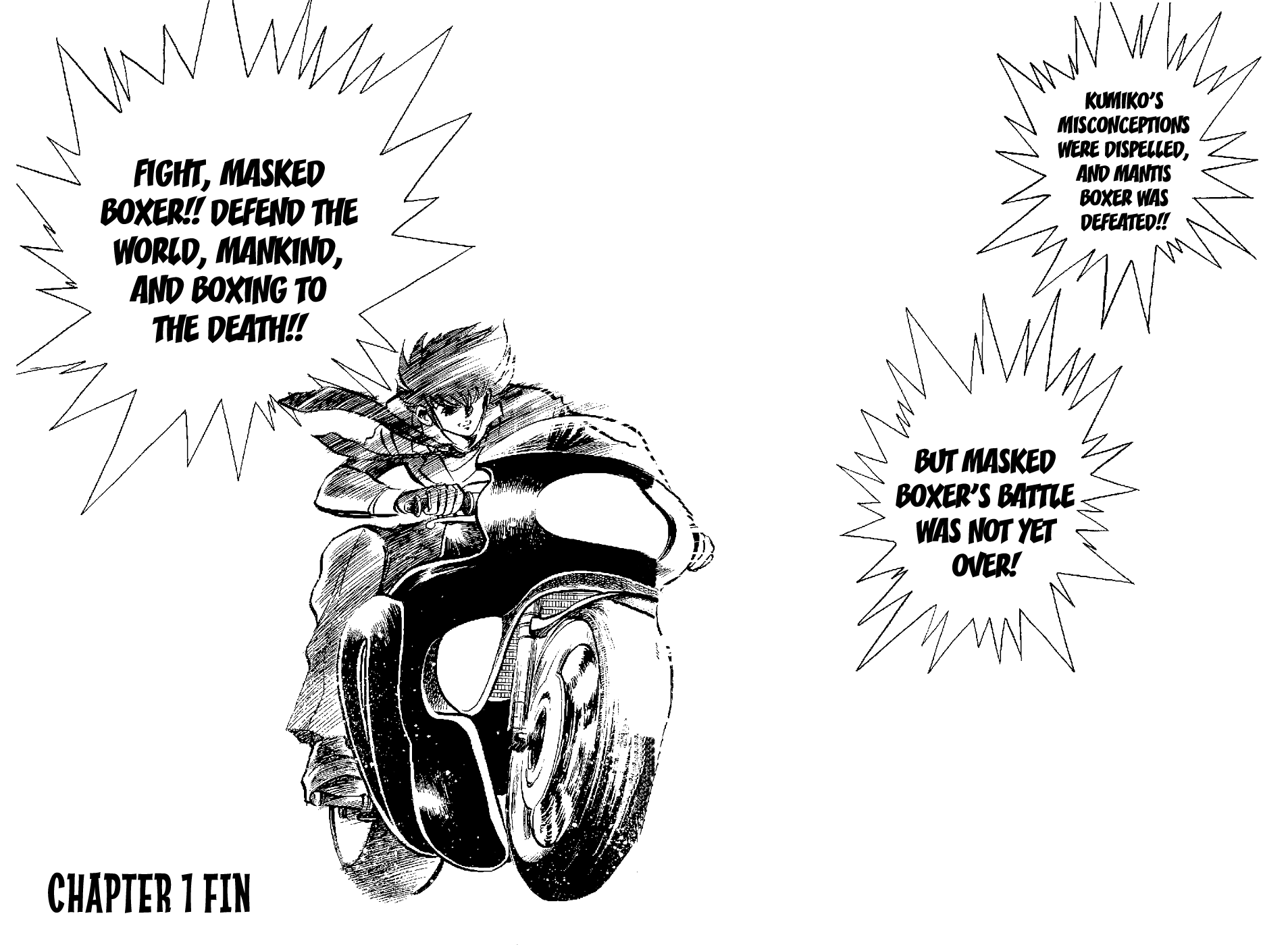 Kamen Boxer Chapter 1 page 40 - Chapter 1: The Birth of Masked Boxer!!
