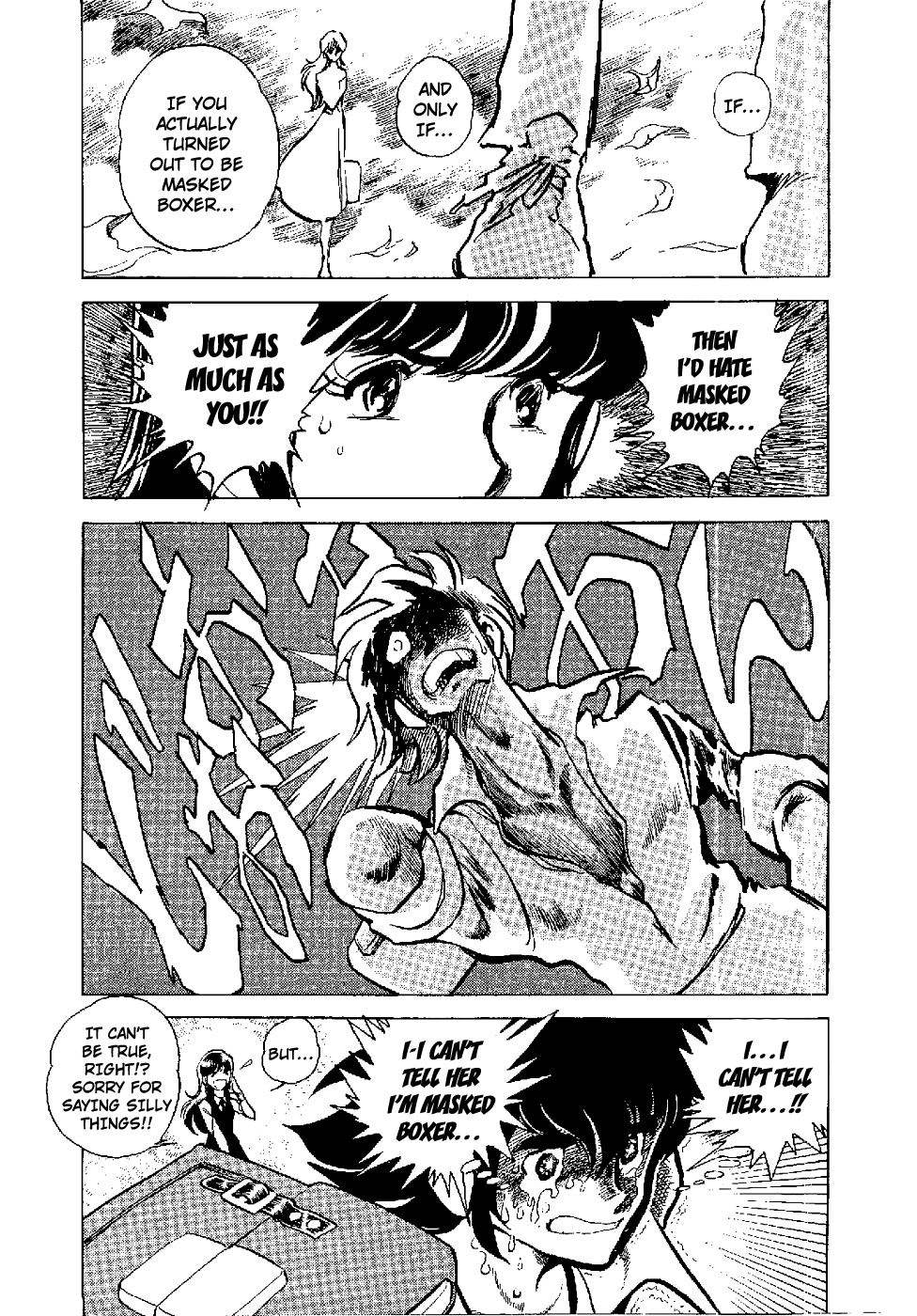 Kamen Boxer Chapter 2 page 11 - Chapter 2: Charm of the Blonde Boxer!!