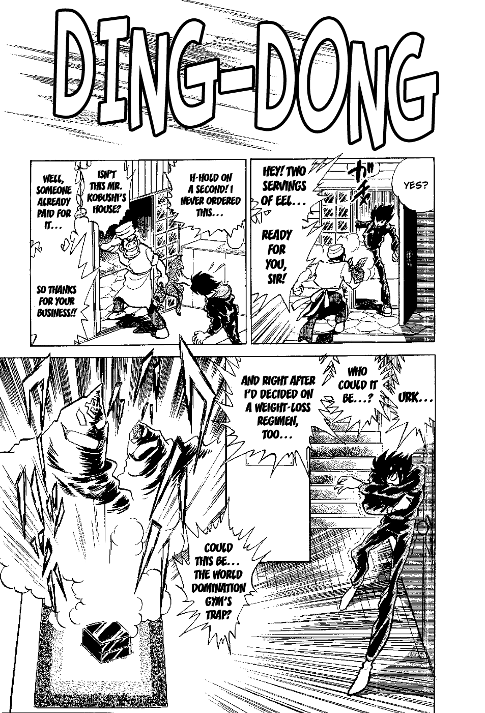 Kamen Boxer Chapter 2 page 13 - Chapter 2: Charm of the Blonde Boxer!!