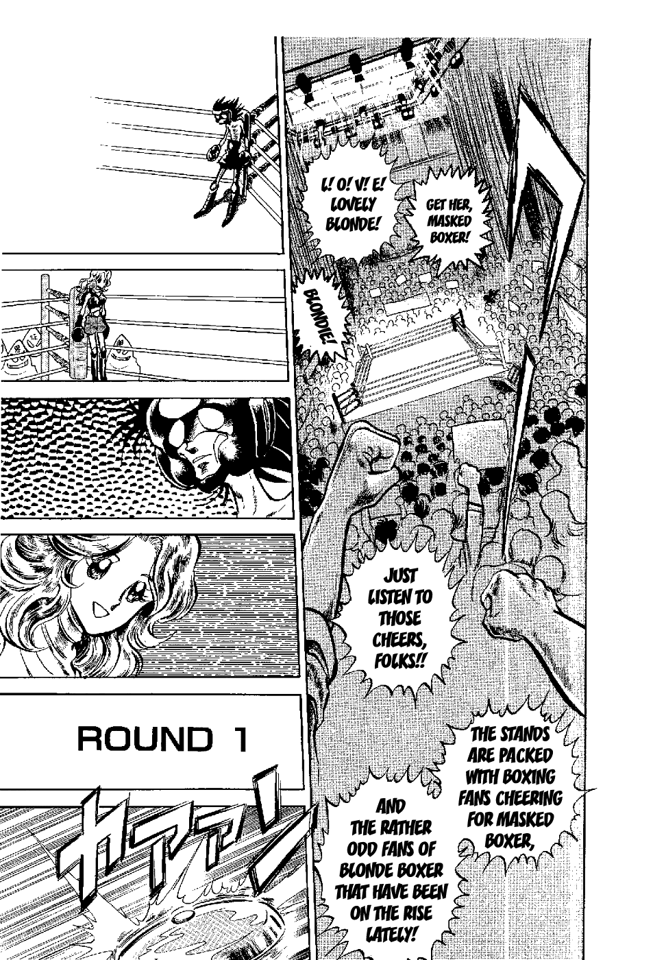 Kamen Boxer Chapter 2 page 23 - Chapter 2: Charm of the Blonde Boxer!!