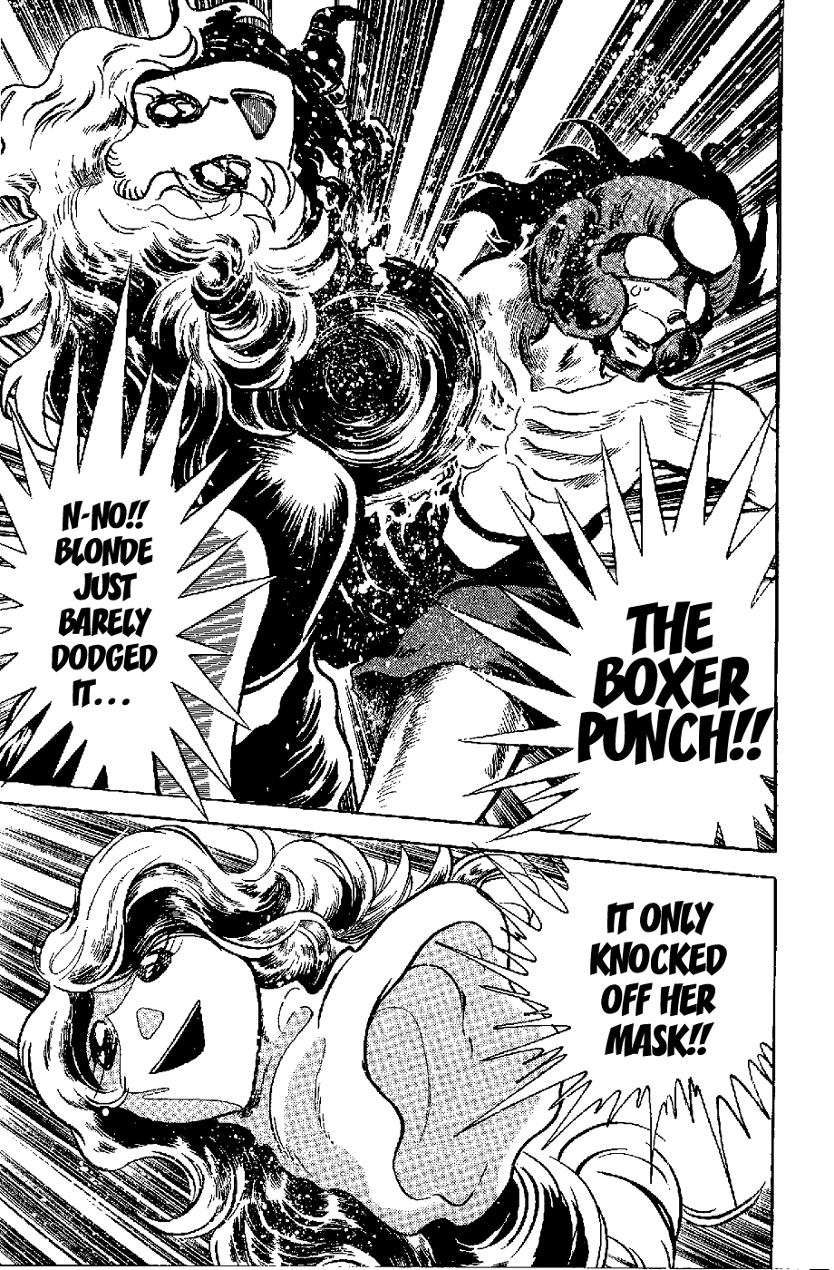 Kamen Boxer Chapter 2 page 25 - Chapter 2: Charm of the Blonde Boxer!!