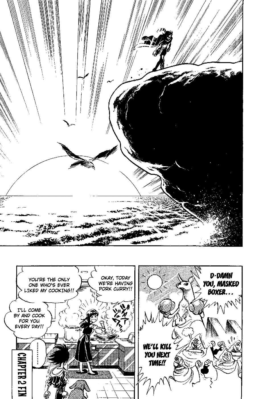 Kamen Boxer Chapter 2 page 31 - Chapter 2: Charm of the Blonde Boxer!!