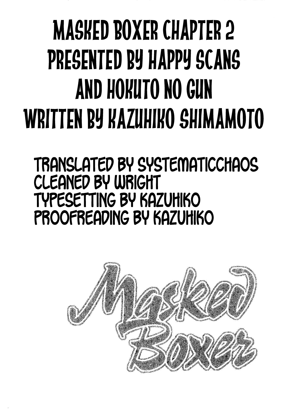 Kamen Boxer Chapter 2 page 33 - Chapter 2: Charm of the Blonde Boxer!!