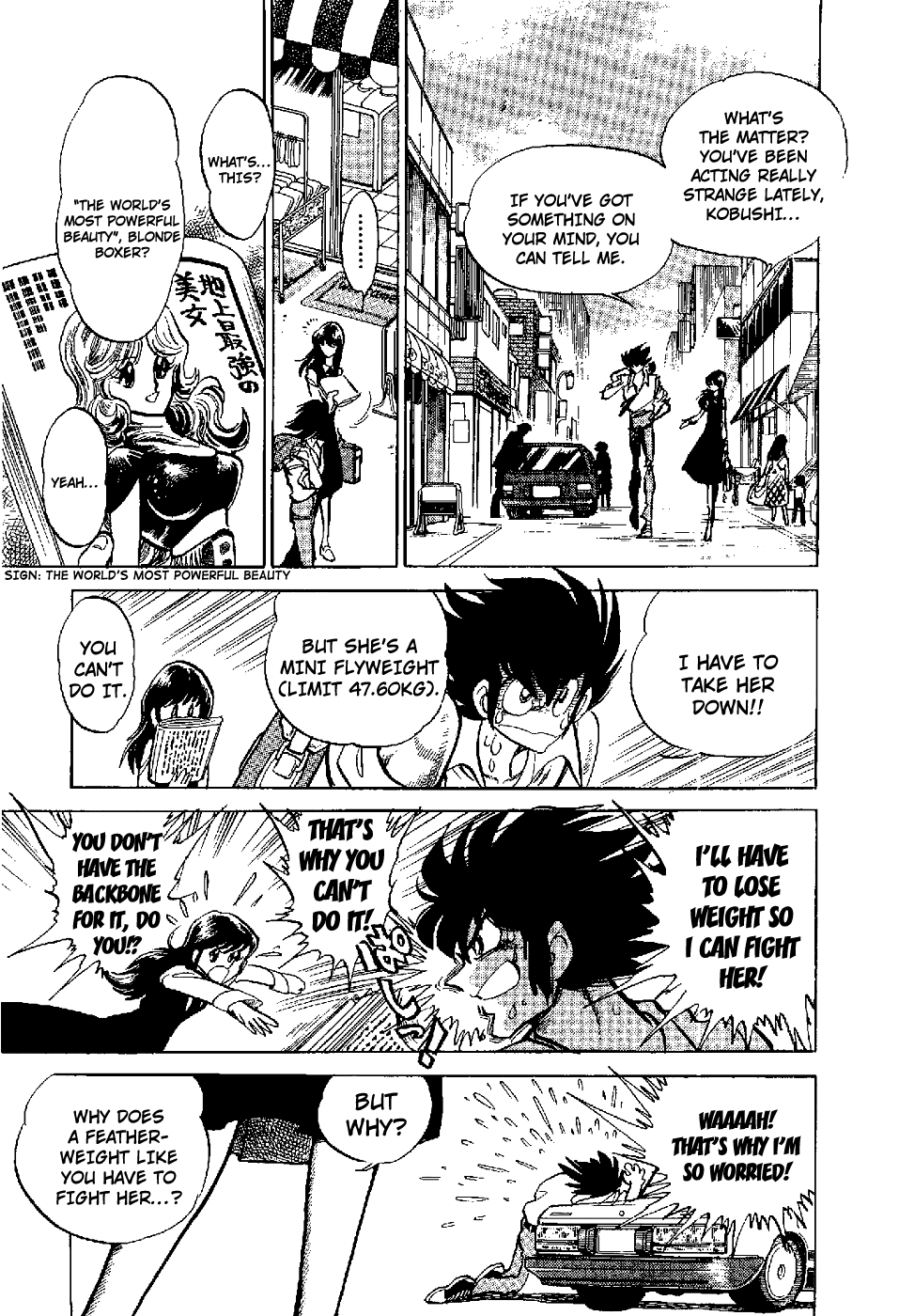 Kamen Boxer Chapter 2 page 9 - Chapter 2: Charm of the Blonde Boxer!!