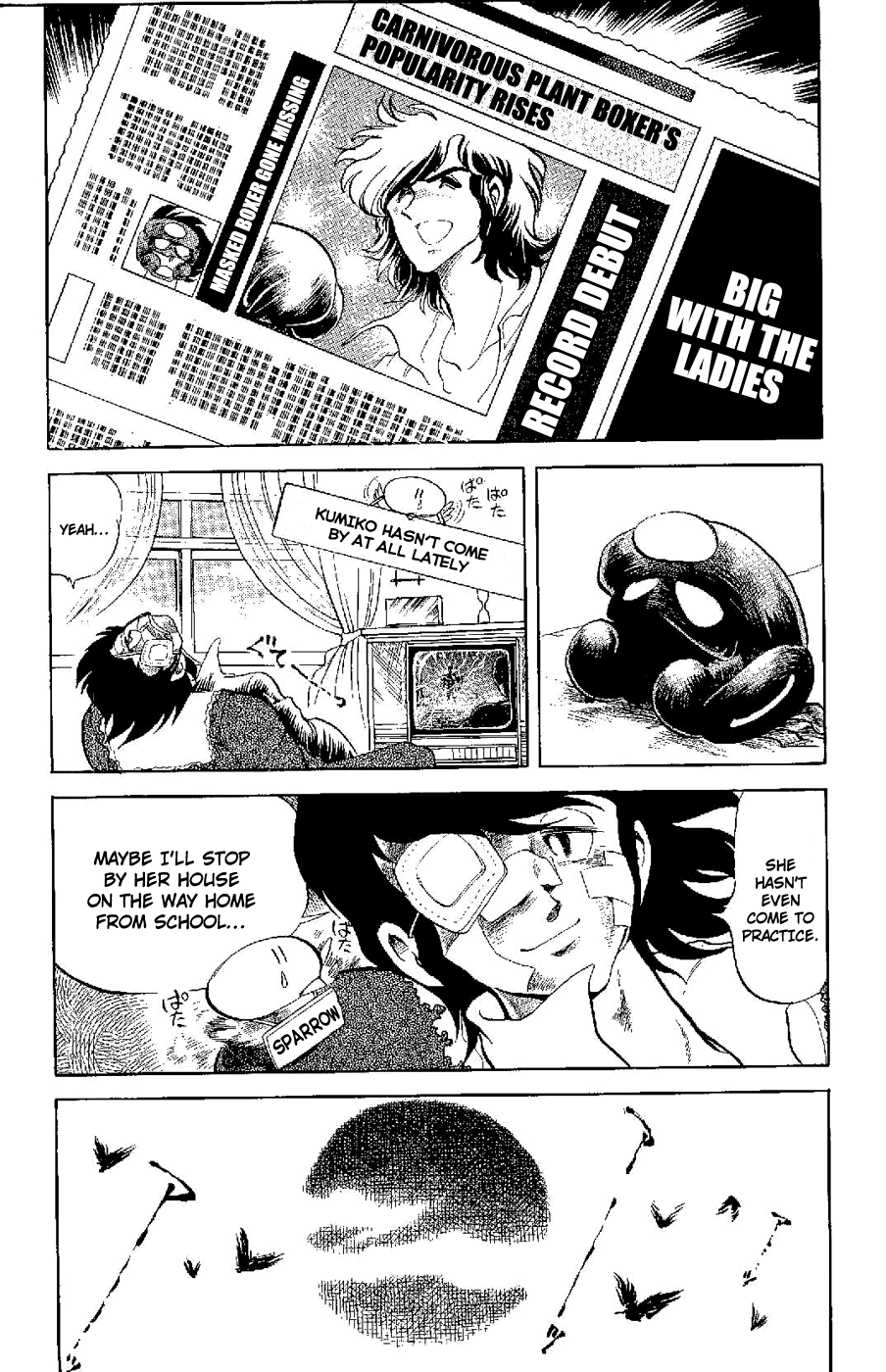 Kamen Boxer Chapter 3 page 10 - Chapter 3: Defeat the Carnivorous Plant Boxer!!