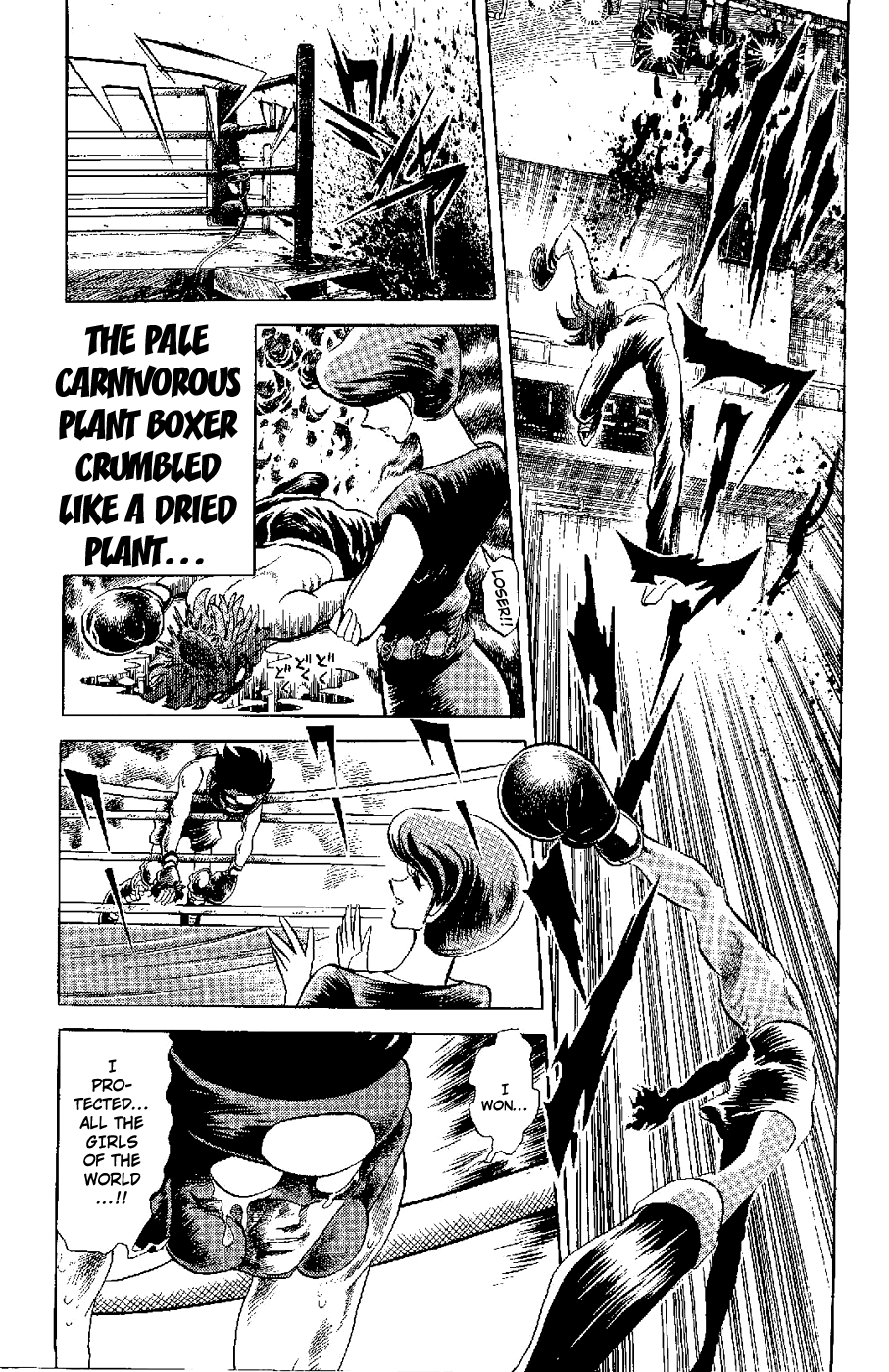 Kamen Boxer Chapter 3 page 28 - Chapter 3: Defeat the Carnivorous Plant Boxer!!