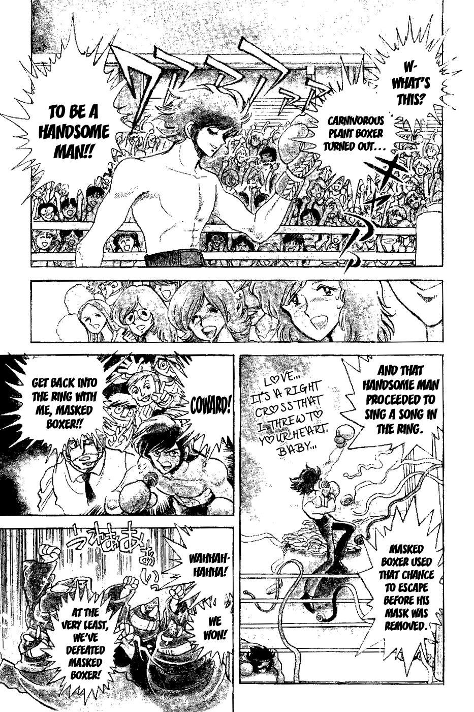 Kamen Boxer Chapter 3 page 7 - Chapter 3: Defeat the Carnivorous Plant Boxer!!