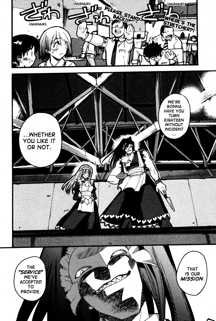 Kamen no Maid Guy Chapter 1 page 9 - Chapter 1: Service 1