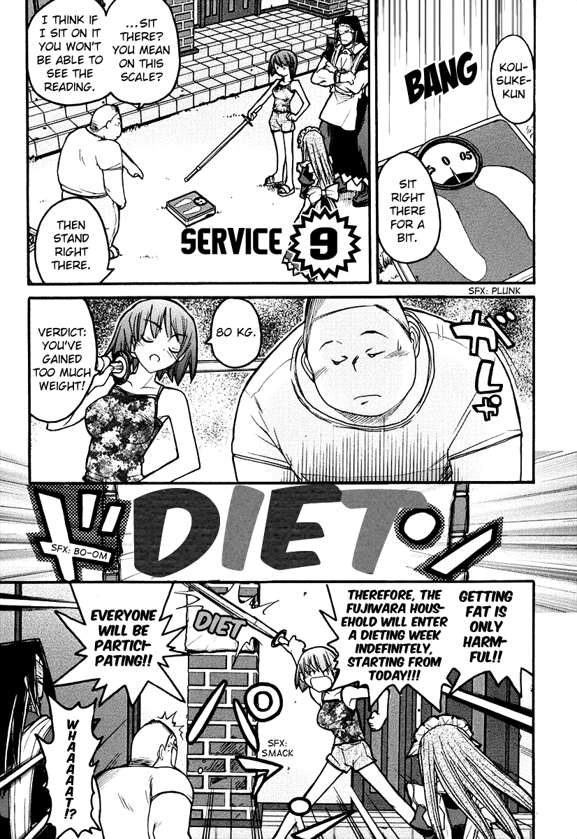 Kamen no Maid Guy Chapter 9 page 1 - Chapter 9: Service 9